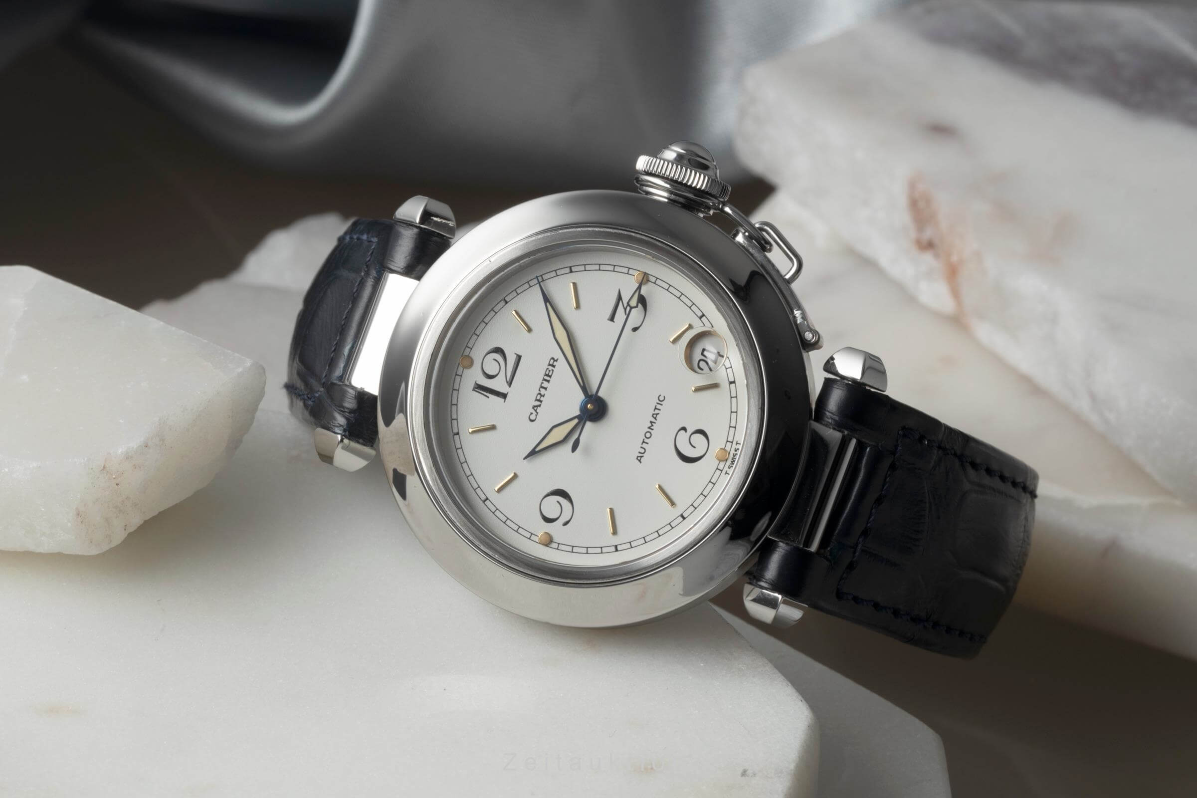 Cartier Pasha acciaio automatismo unisex W31015M7 LP: 7200EUR  [2501417]