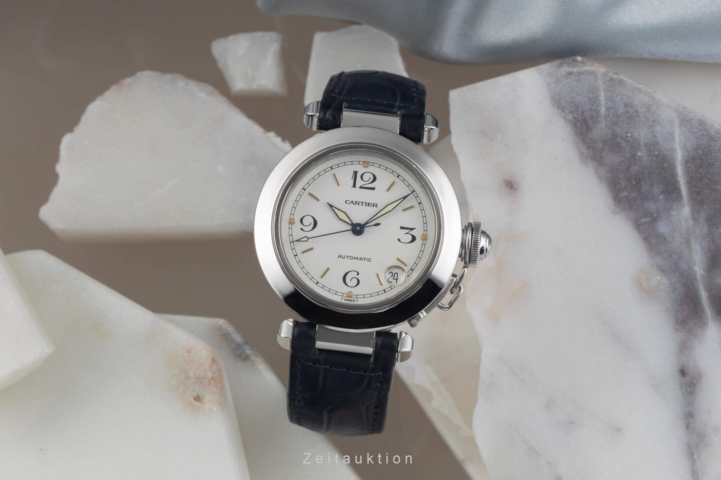 Cartier Pasha acciaio automatismo unisex W31015M7 LP: 7200EUR  [2501417]