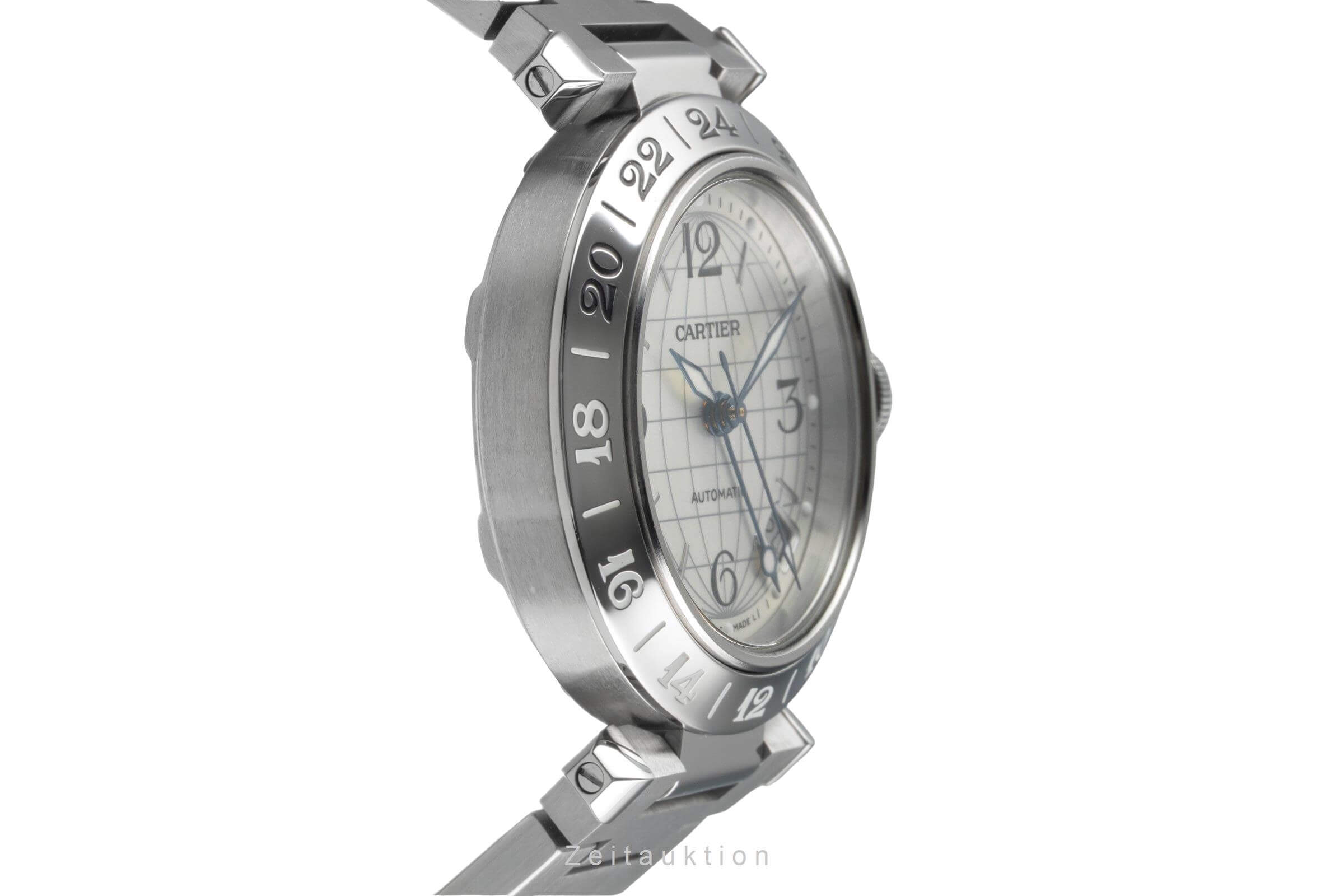 Cartier Pasha steel automatic men's watch W31078M7 LP: 7200EUR  [2501418]