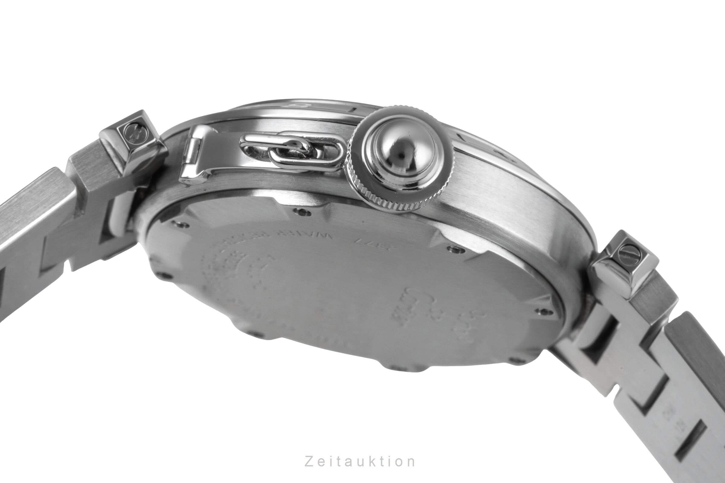 Cartier Pasha steel automatic men's watch W31078M7 LP: 7200EUR  [2501418]