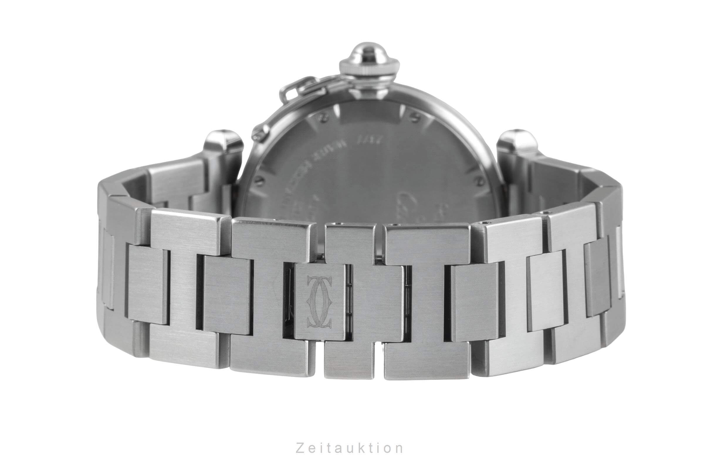 Cartier Pasha steel automatic men's watch W31078M7 LP: 7200EUR  [2501418]