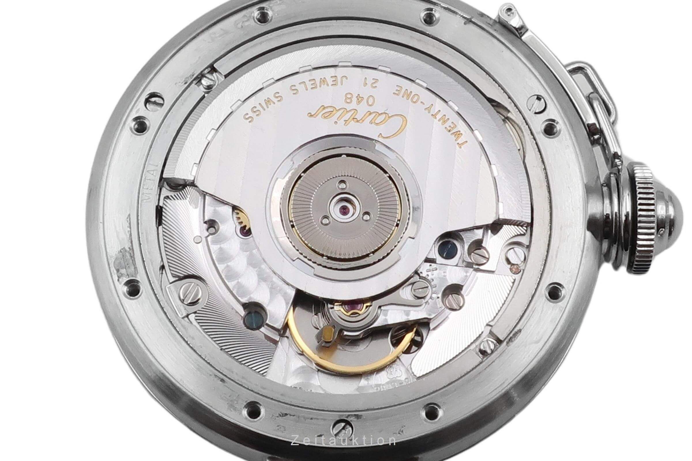 Cartier Pasha steel automatic men's watch W31078M7 LP: 7200EUR  [2501418]