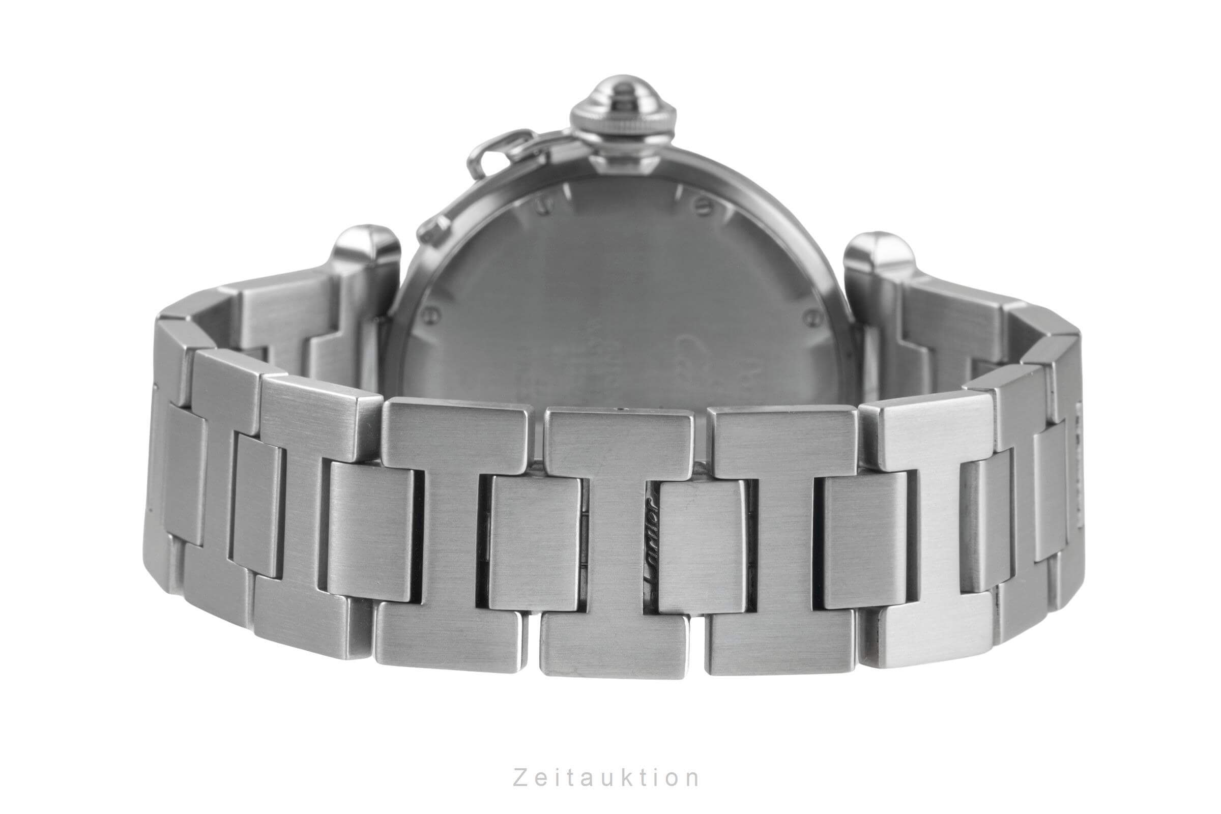 Cartier Pasha acier automatique montre pour hommes W31015M7 LP: 7200EUR  [2501419]