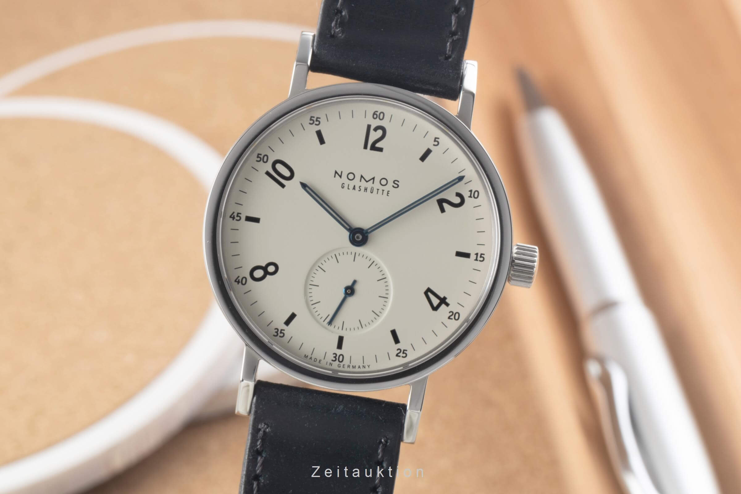 Nomos Tangente Sport steel manual winding Kal. Alpha Ref. Tangente