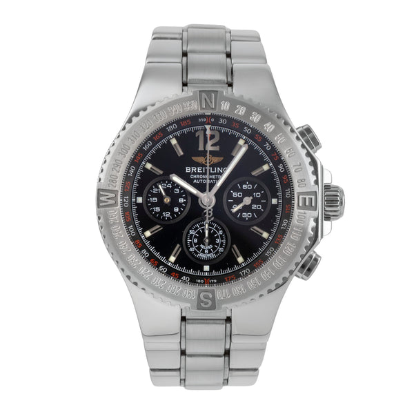 Breitling Hercules Chronograph Automatik Edelstahl Herrenuhr Ref. A39362  [2501423]