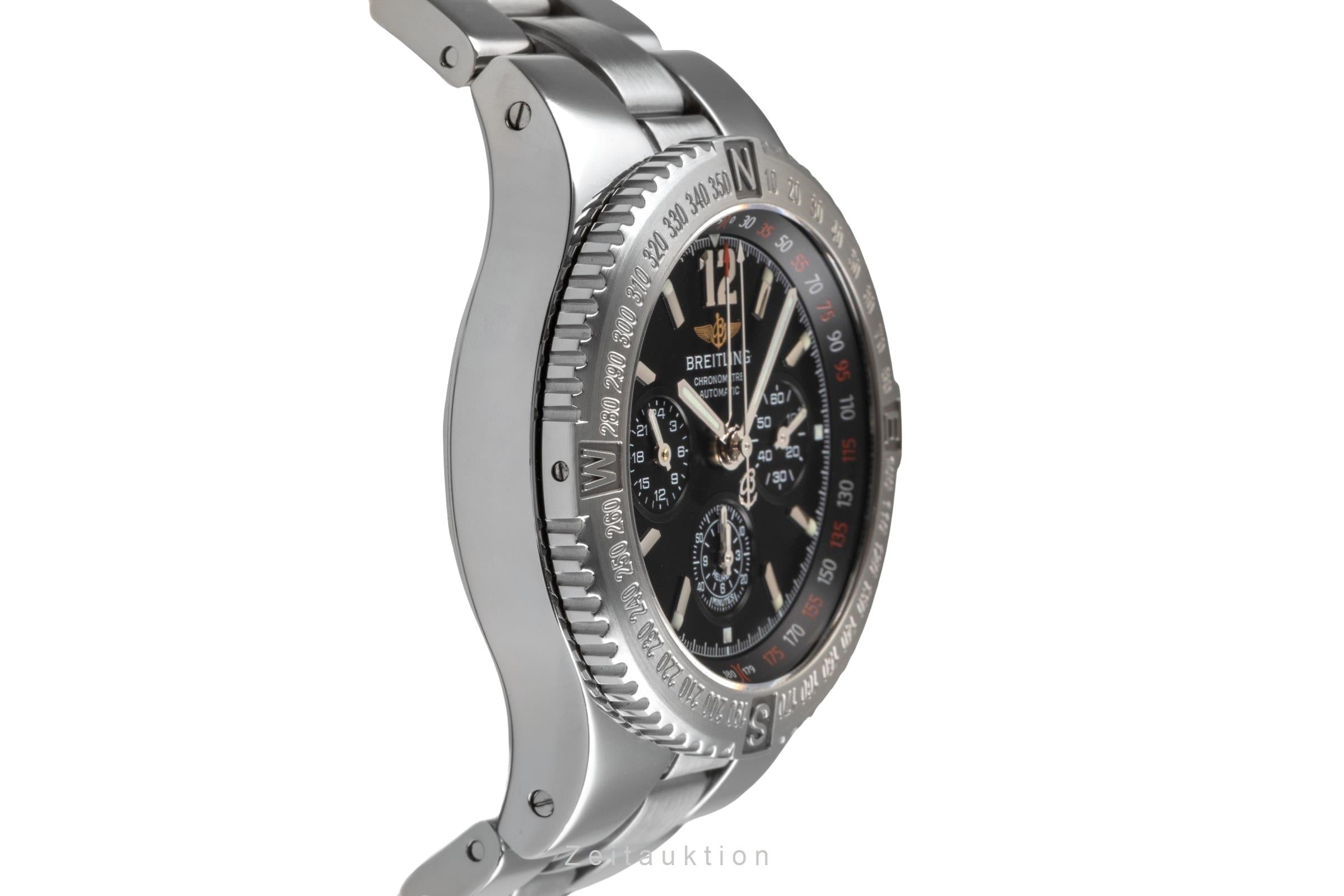Breitling Hercules chronograph steel automatic Kal. B39 Ref
