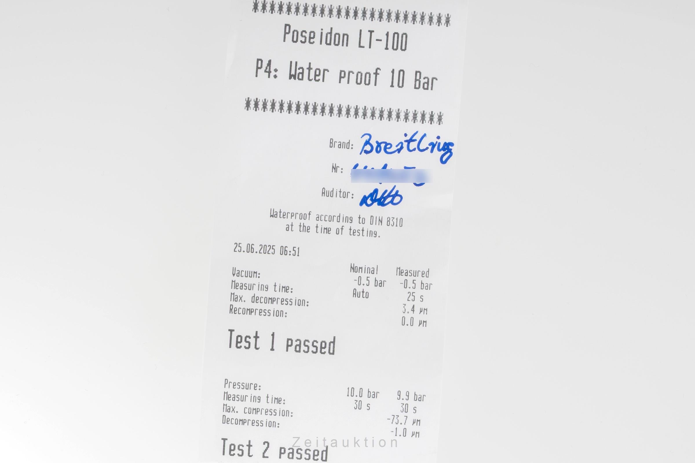 Breitling Hercules Chronograph Automatik Edelstahl Herrenuhr Ref. A39362  [2501423]