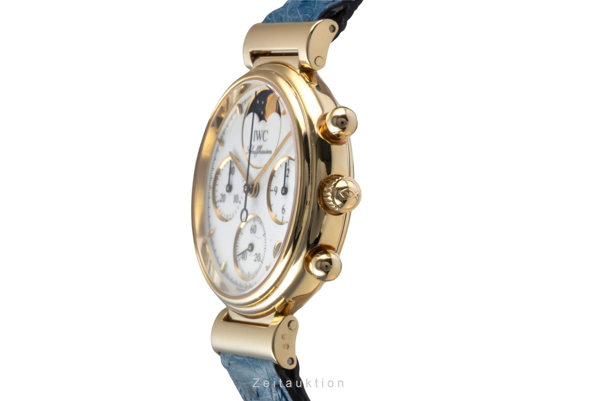 IWC Da Vinci chronograph 18 ct gold quartz women's watch IW373501  [2501427]