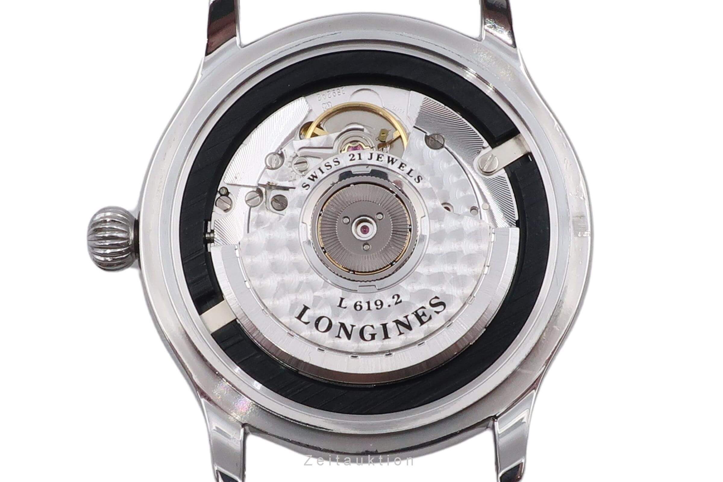 Longines Lindbergh Stundenwinkel steel automatic Kal. L619.2 Ref