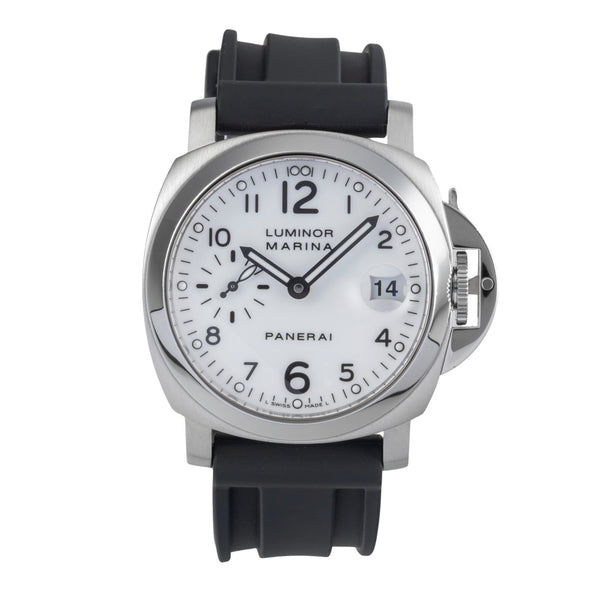 Panerai Luminor Marina acero automático reloj para caballeros PAM00049 LP: 7900EUR  [2501435]