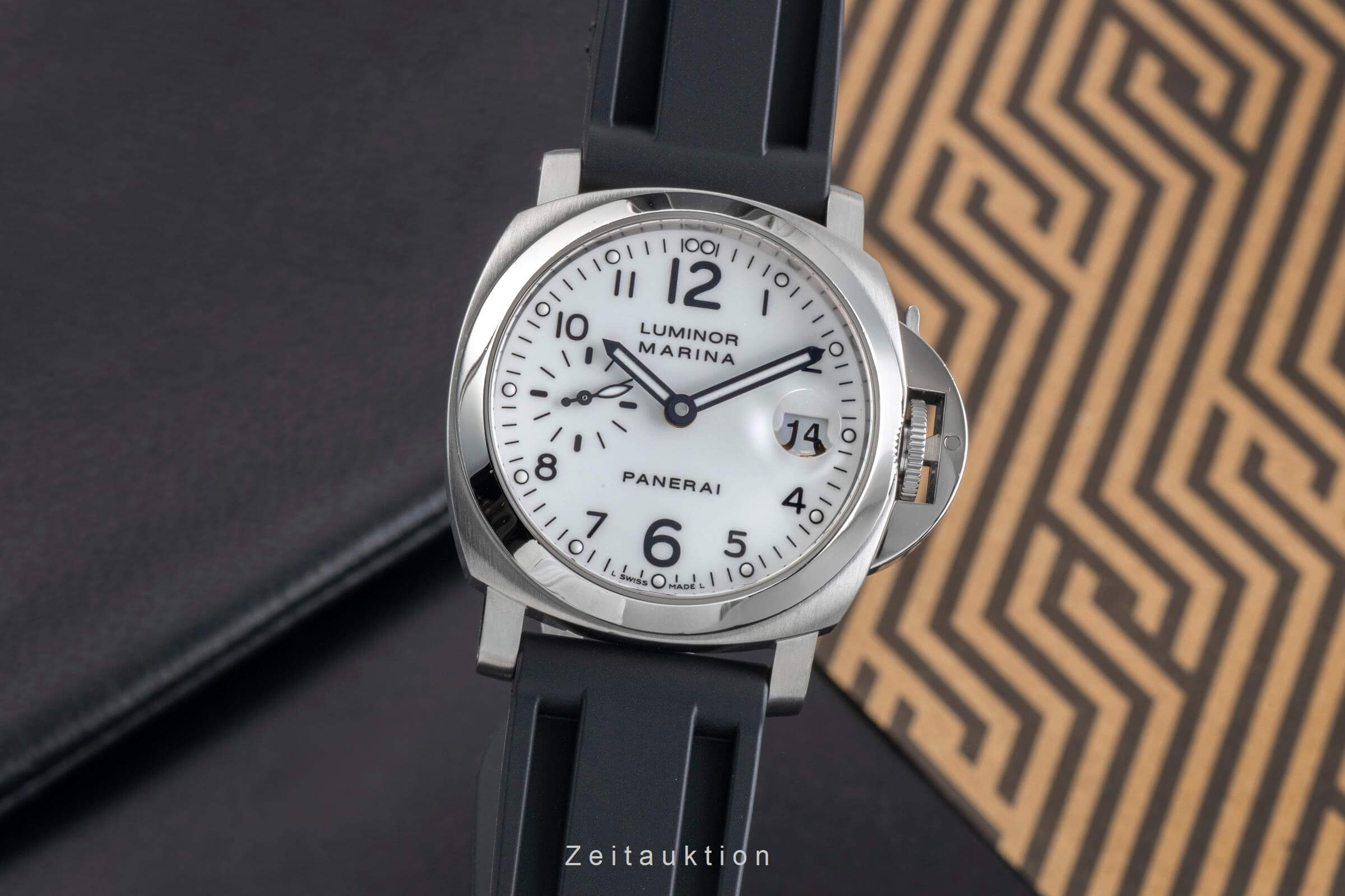 Panerai Luminor Marina acero automático reloj para caballeros PAM00049 LP: 7900EUR  [2501435]