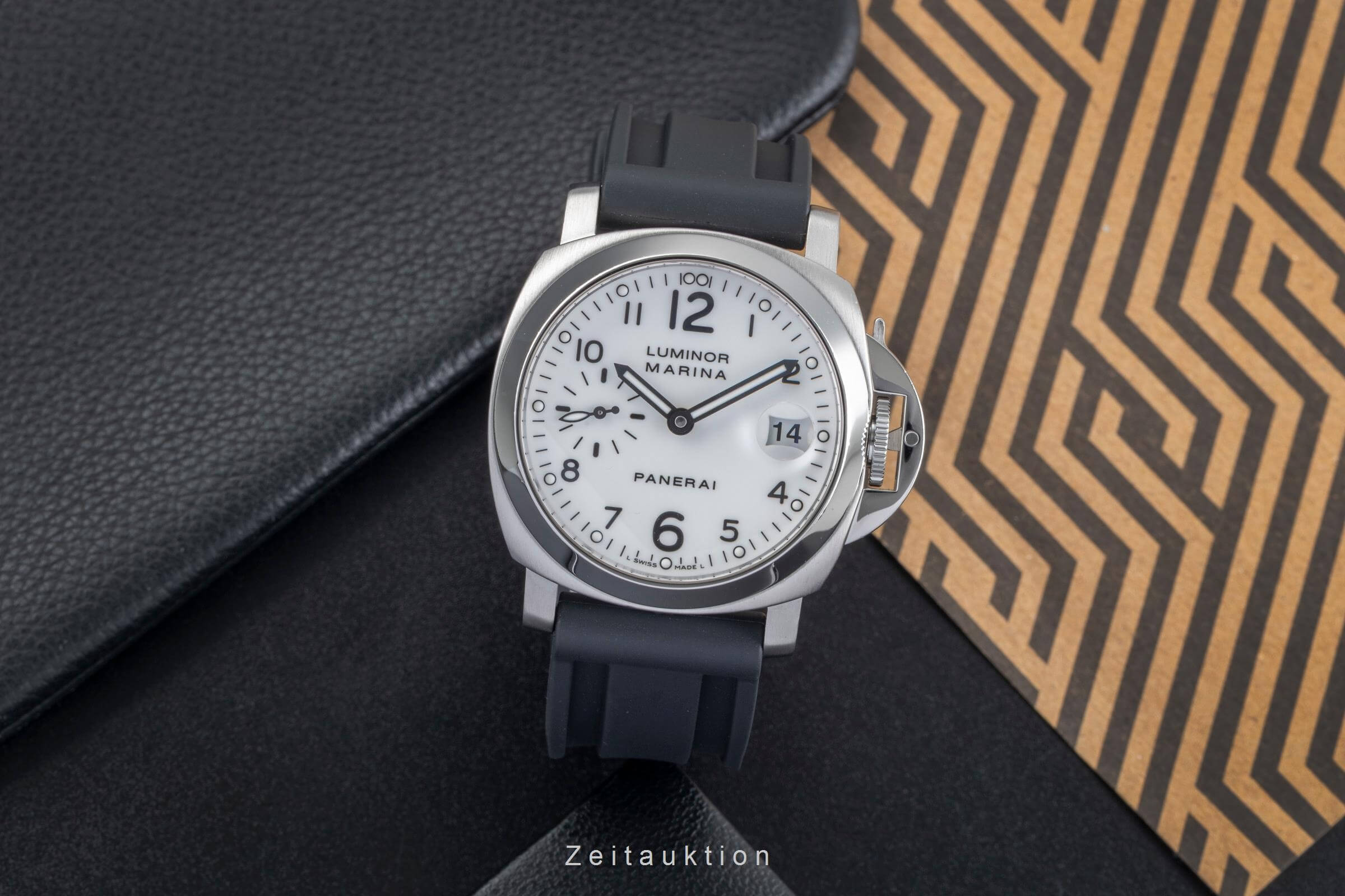 Panerai Luminor Marina acero automático reloj para caballeros PAM00049 LP: 7900EUR  [2501435]