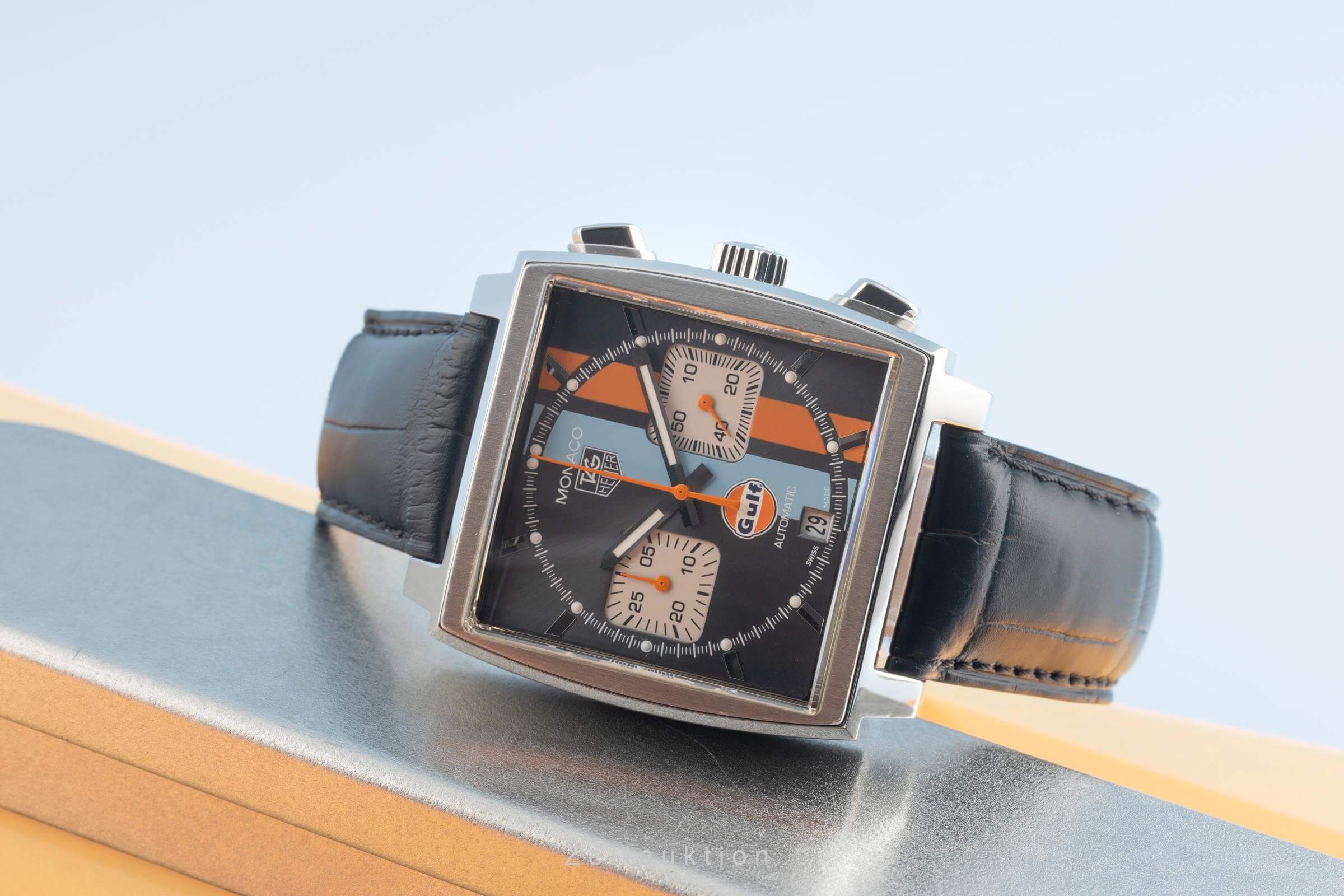 Tag Heuer Monaco cronografo acciaio automatismo orologio da uomo CAW2113FC6250 LP: 7900EUR Limited  [2501439]
