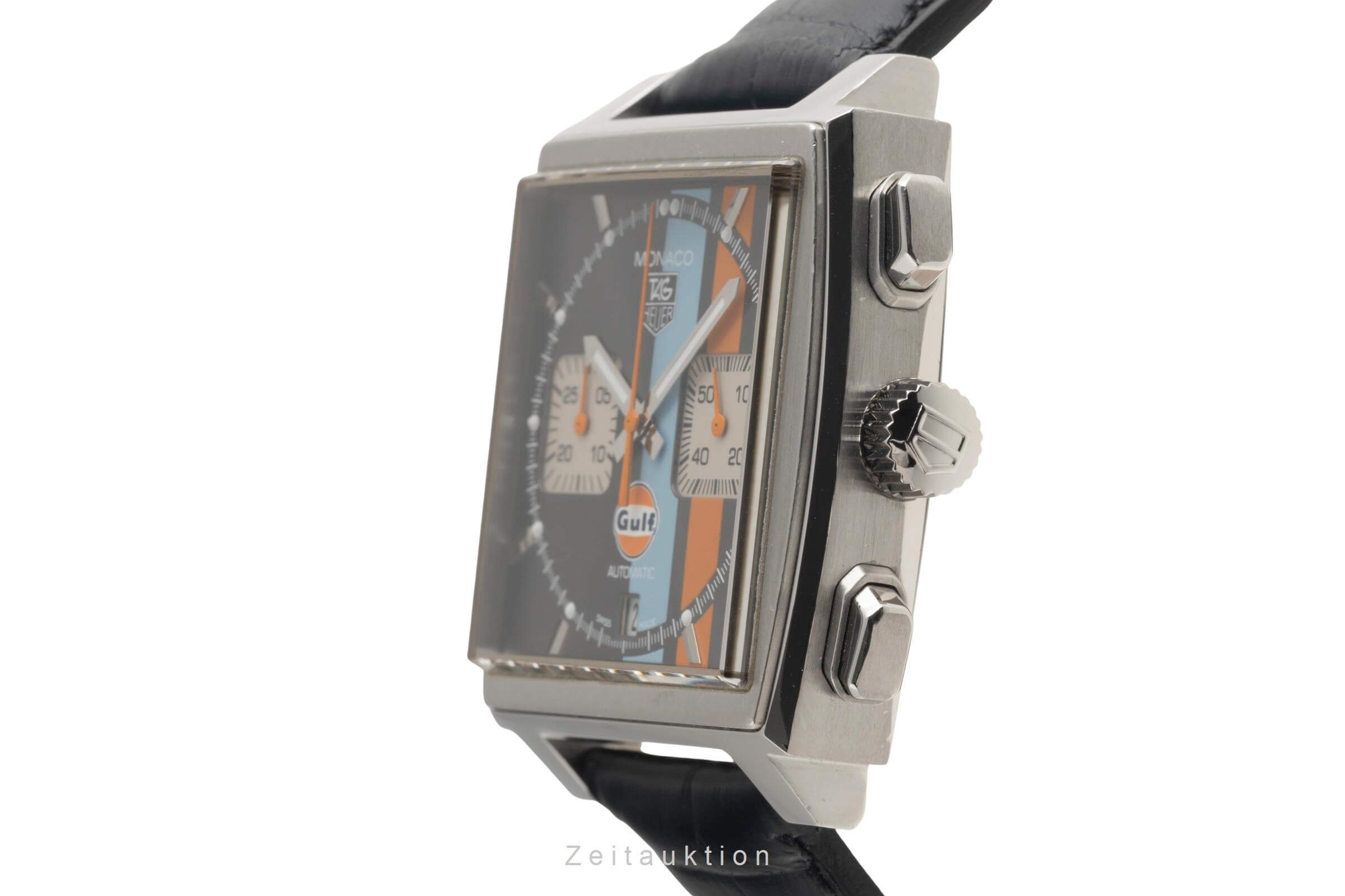 Tag Heuer Monaco cronografo acciaio automatismo orologio da uomo CAW2113FC6250 LP: 7900EUR Limited  [2501439]