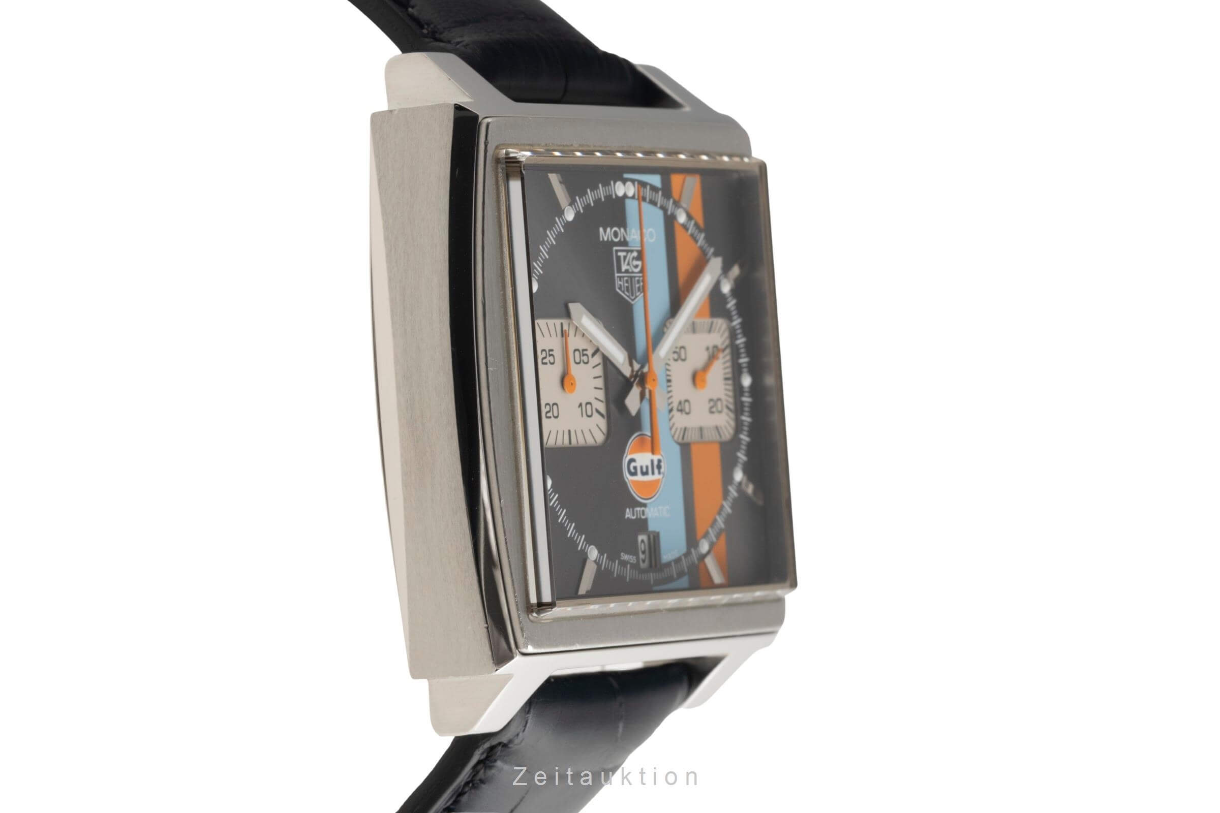Tag Heuer Monaco cronografo acciaio automatismo orologio da uomo CAW2113FC6250 LP: 7900EUR Limited  [2501439]