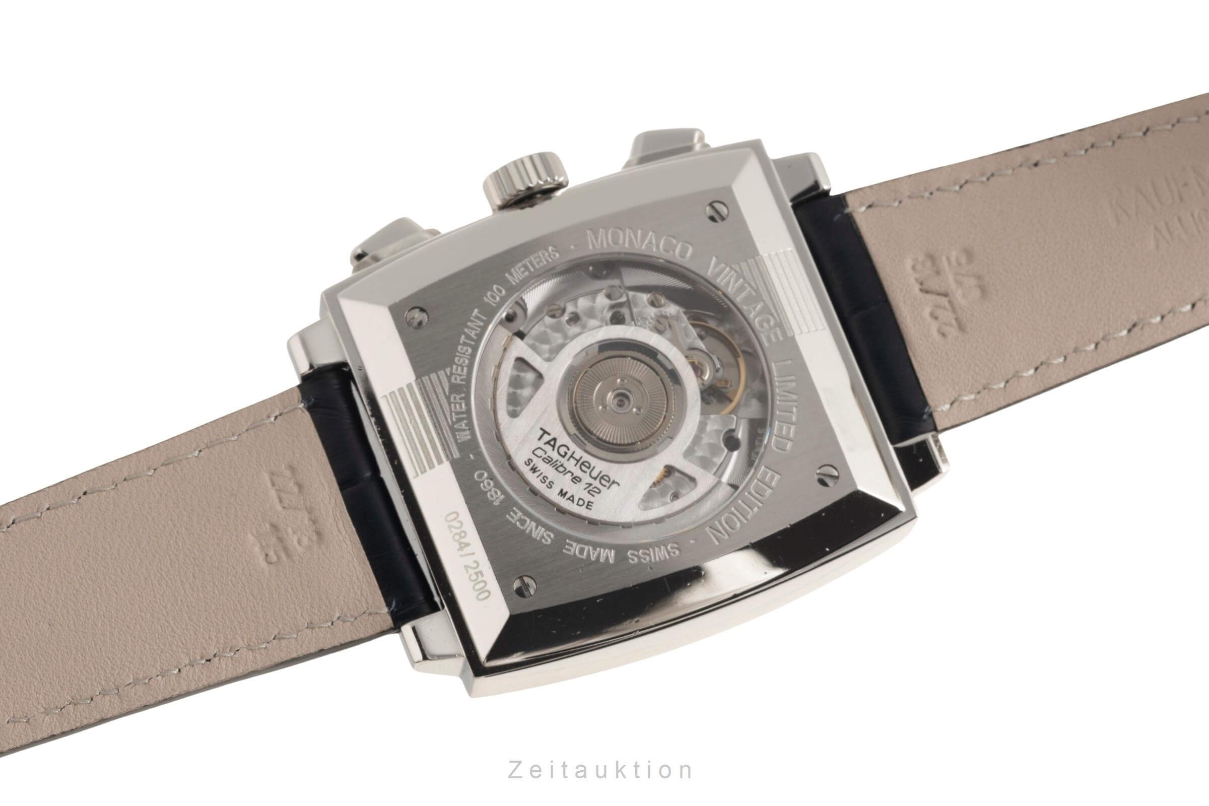 Tag Heuer Monaco cronografo acciaio automatismo orologio da uomo CAW2113FC6250 LP: 7900EUR Limited  [2501439]