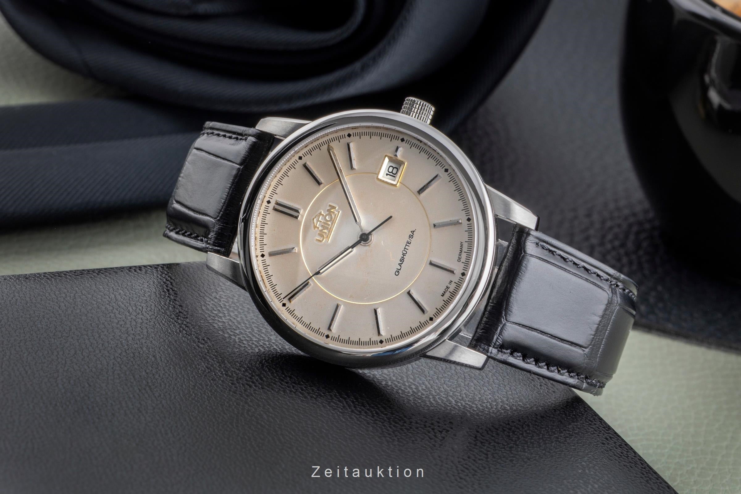 Union Glashütte Klassik acciaio automatismo orologio da uomo 26-11-15-02-10  [2501441]