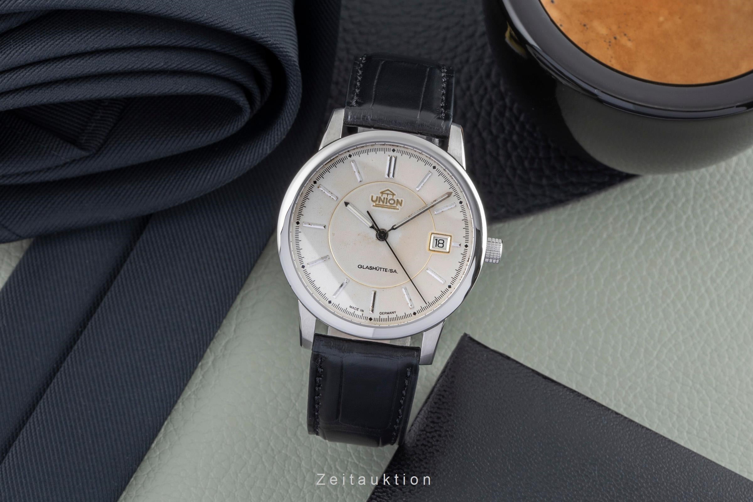 Union Glashütte Klassik acciaio automatismo orologio da uomo 26-11-15-02-10  [2501441]