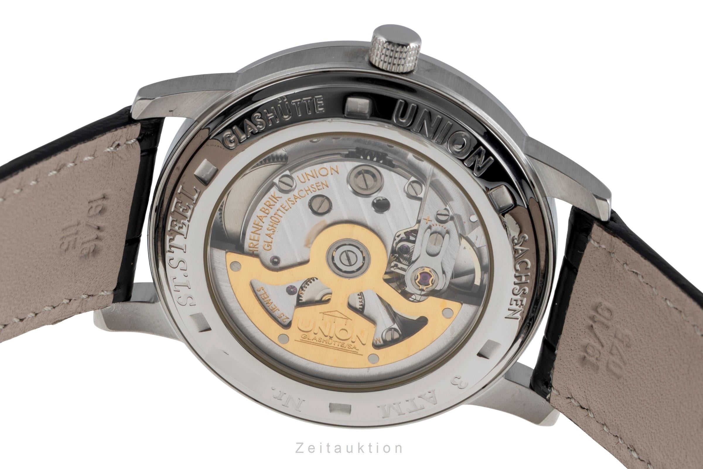 Union Glashütte Klassik acciaio automatismo orologio da uomo 26-11-15-02-10  [2501441]