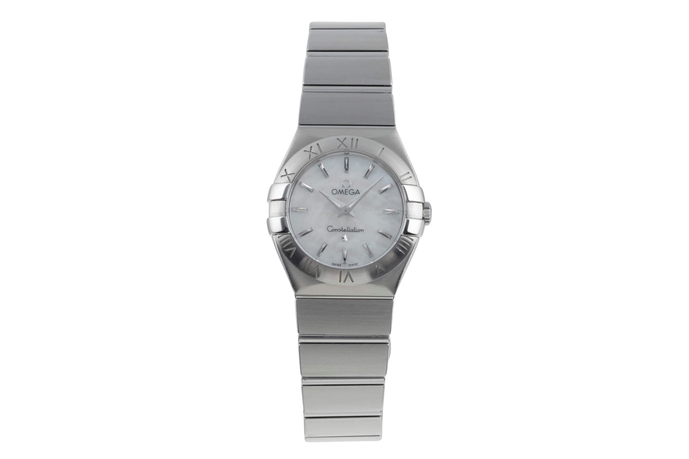 Omega Constellation acero cuarzo reloj para damas  123.10.27.60.05.001 LP: 3700EUR  [2501444]