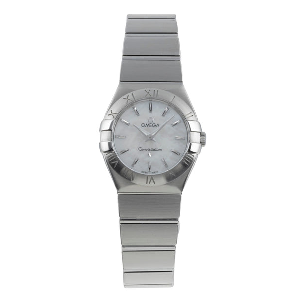 Omega Constellation acero cuarzo reloj para damas  123.10.27.60.05.001 LP: 3700EUR  [2501444]