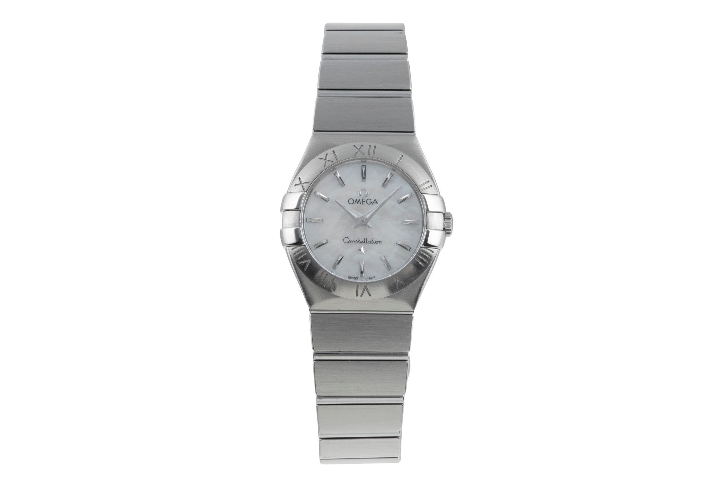 Omega Constellation steel quartz women's watch 123.10.27.60.05.001 LP: 3700EUR  [2501444]
