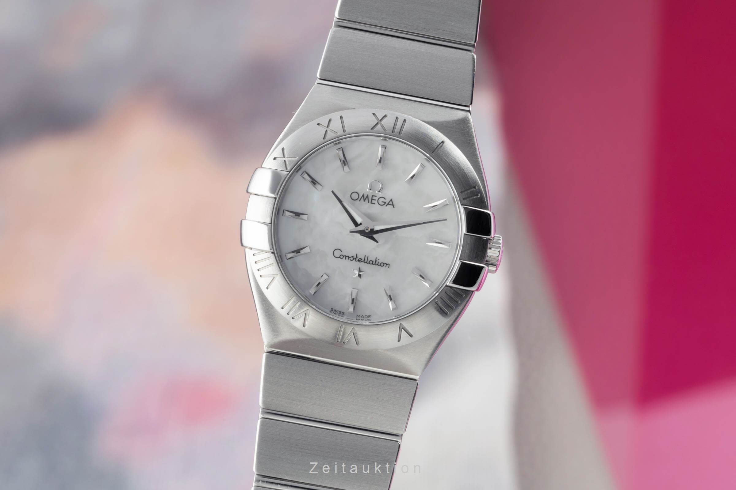 Omega Constellation acero cuarzo reloj para damas  123.10.27.60.05.001 LP: 3700EUR  [2501444]
