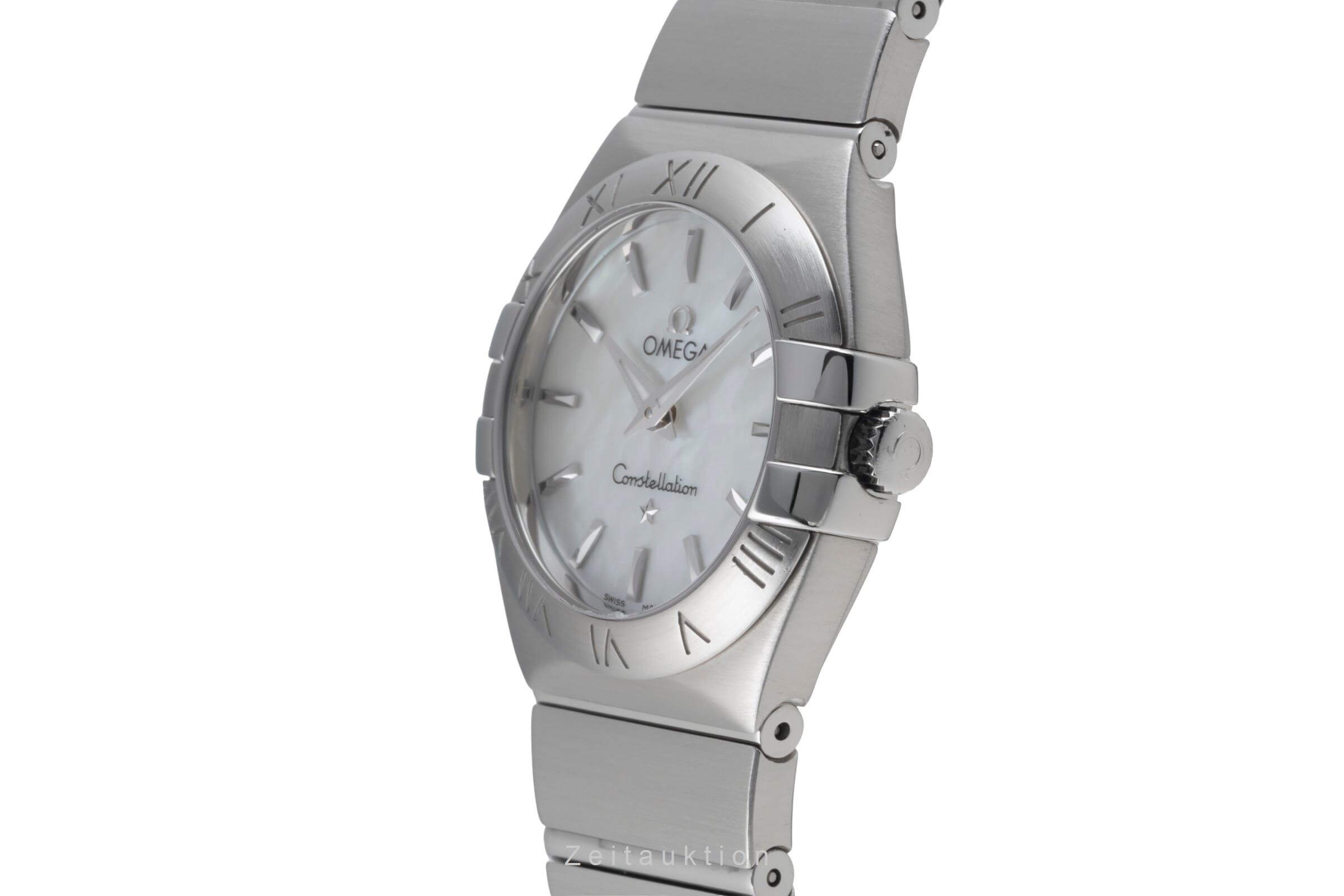 Omega Constellation acero cuarzo reloj para damas  123.10.27.60.05.001 LP: 3700EUR  [2501444]