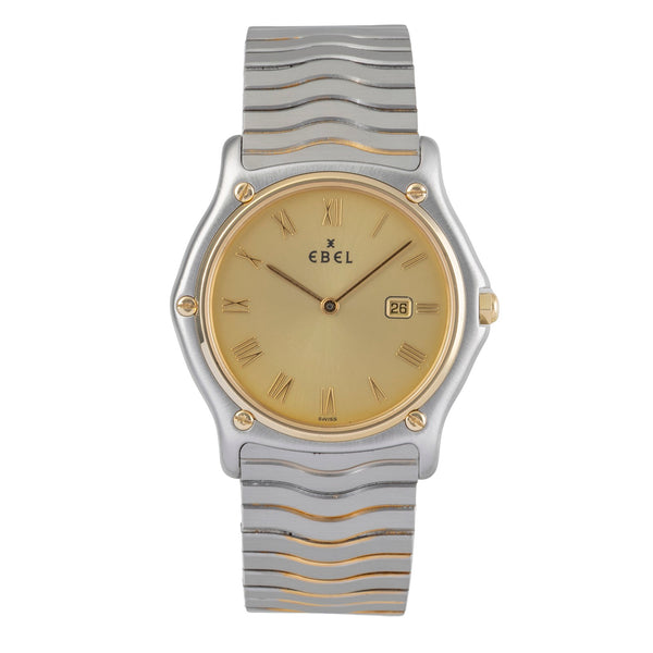 Ebel Classic Wave acero / oro cuarzo reloj para caballeros 184903  [2501445]