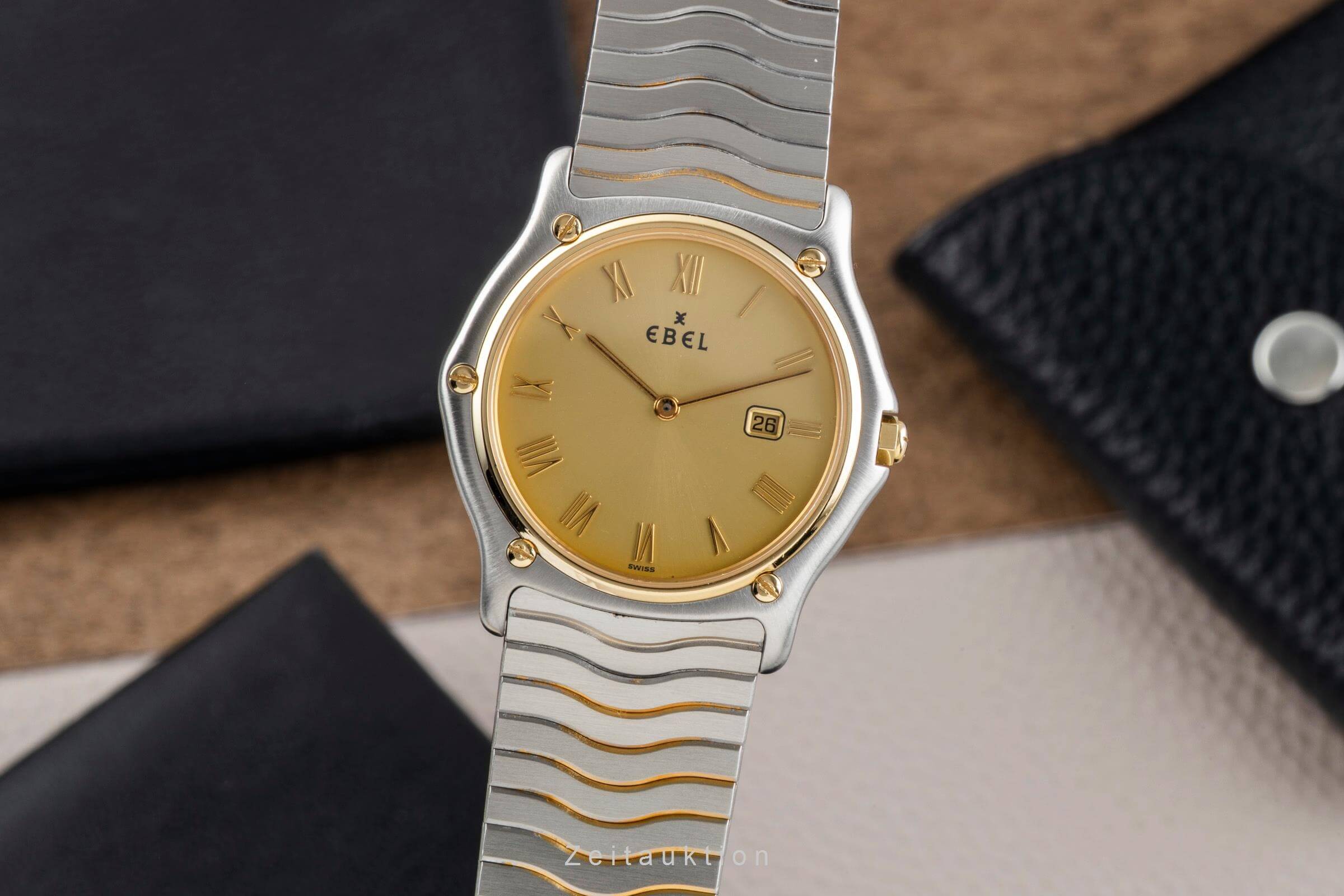 Ebel Classic Wave steel / gold quartz men's watch 184903  [2501445]