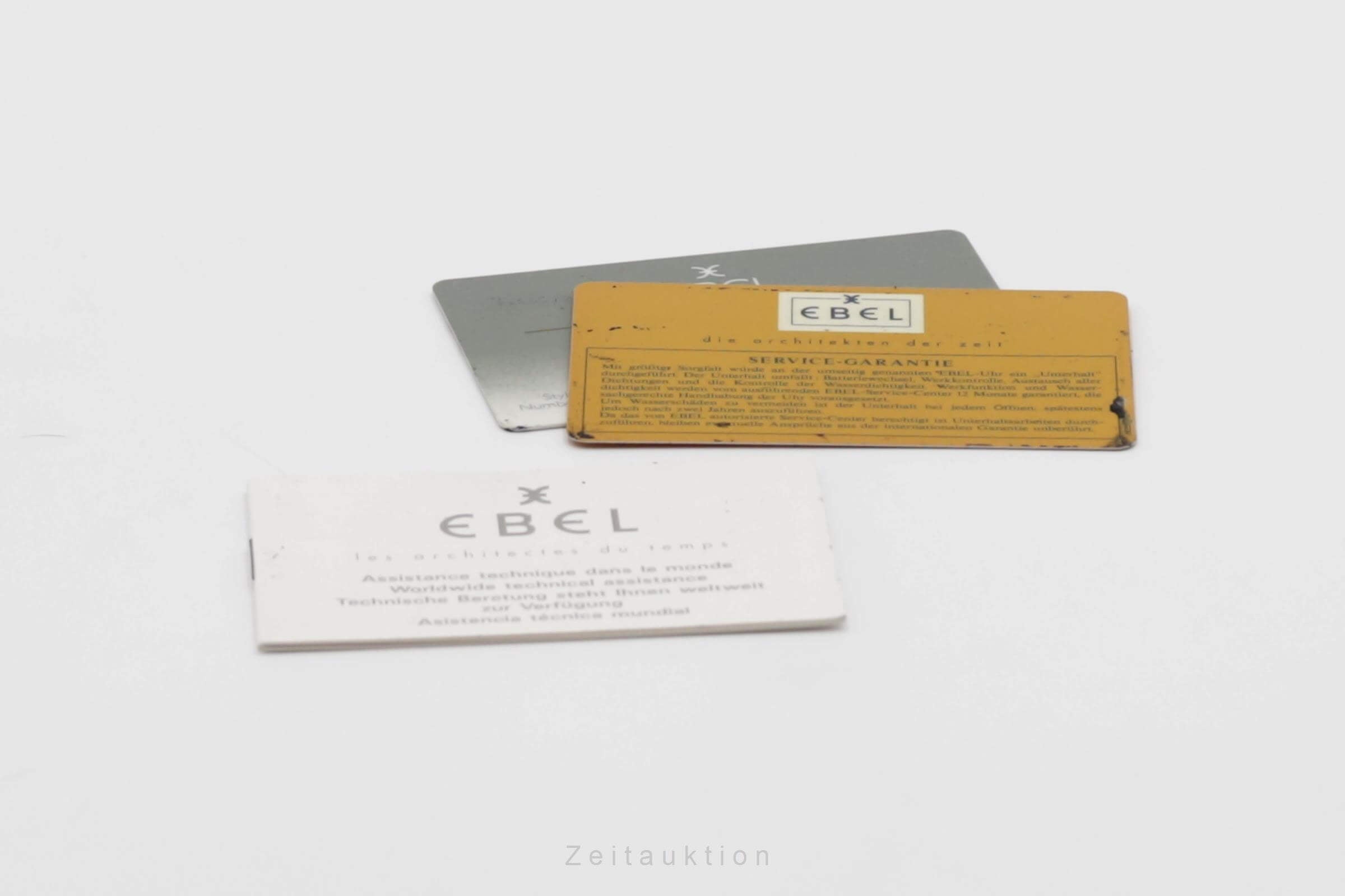 Ebel Classic Wave acero / oro cuarzo reloj para caballeros 184903  [2501445]