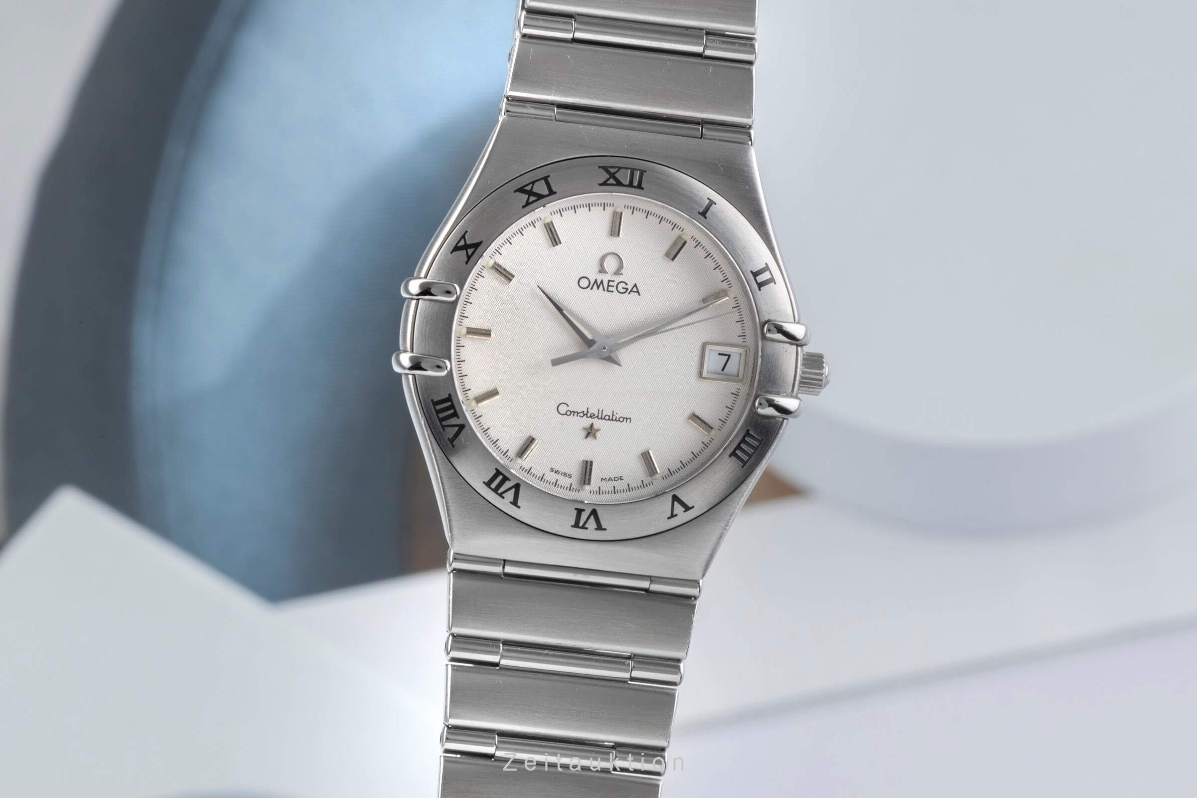 Omega Constellation steel quartz men's watch 1512.30.00  [2501446]