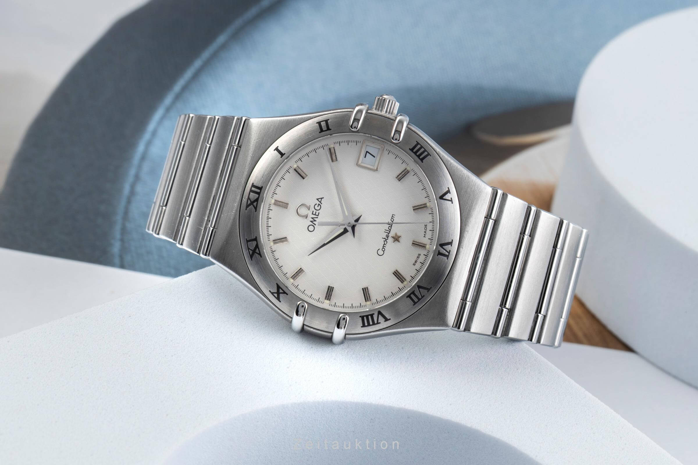 Omega Constellation steel quartz men's watch 1512.30.00  [2501446]