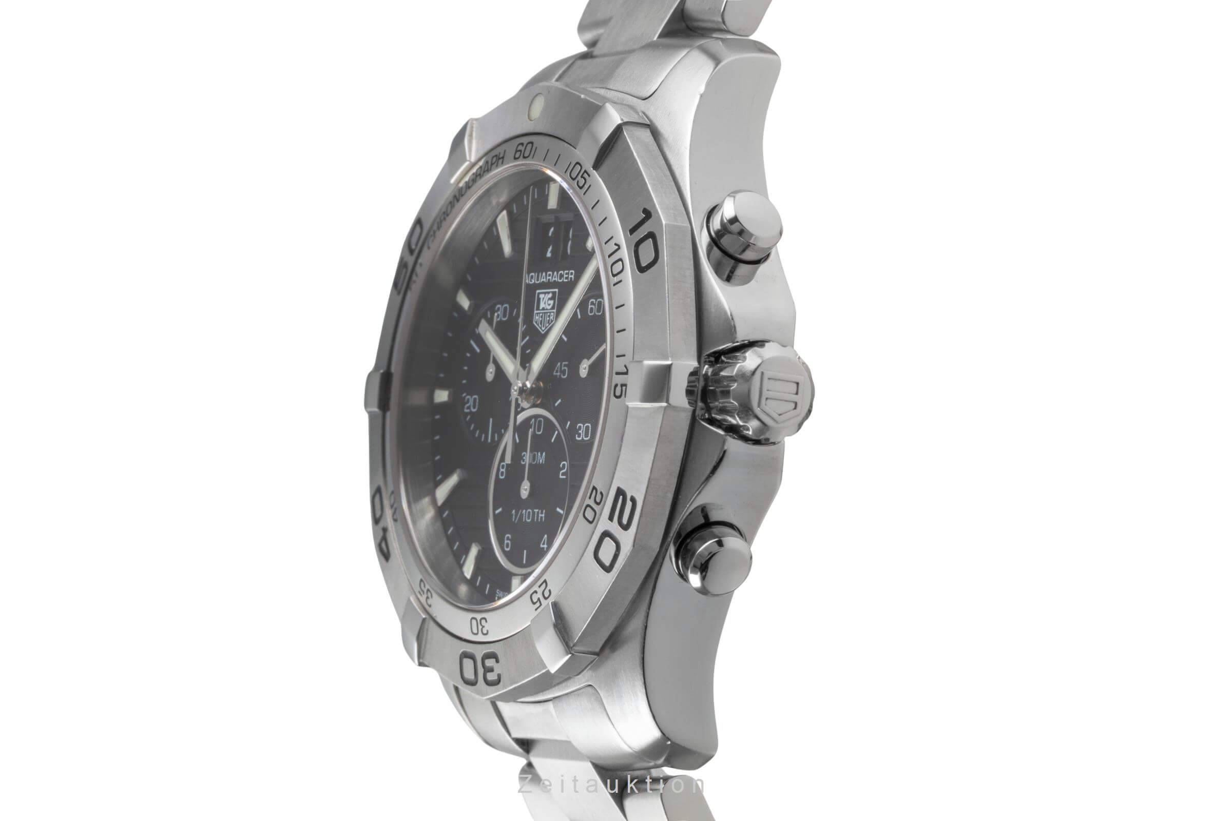 Tag Heuer Aquaracer cronografo acciaio quarzo orologio da uomo CAF101E  [2501449]