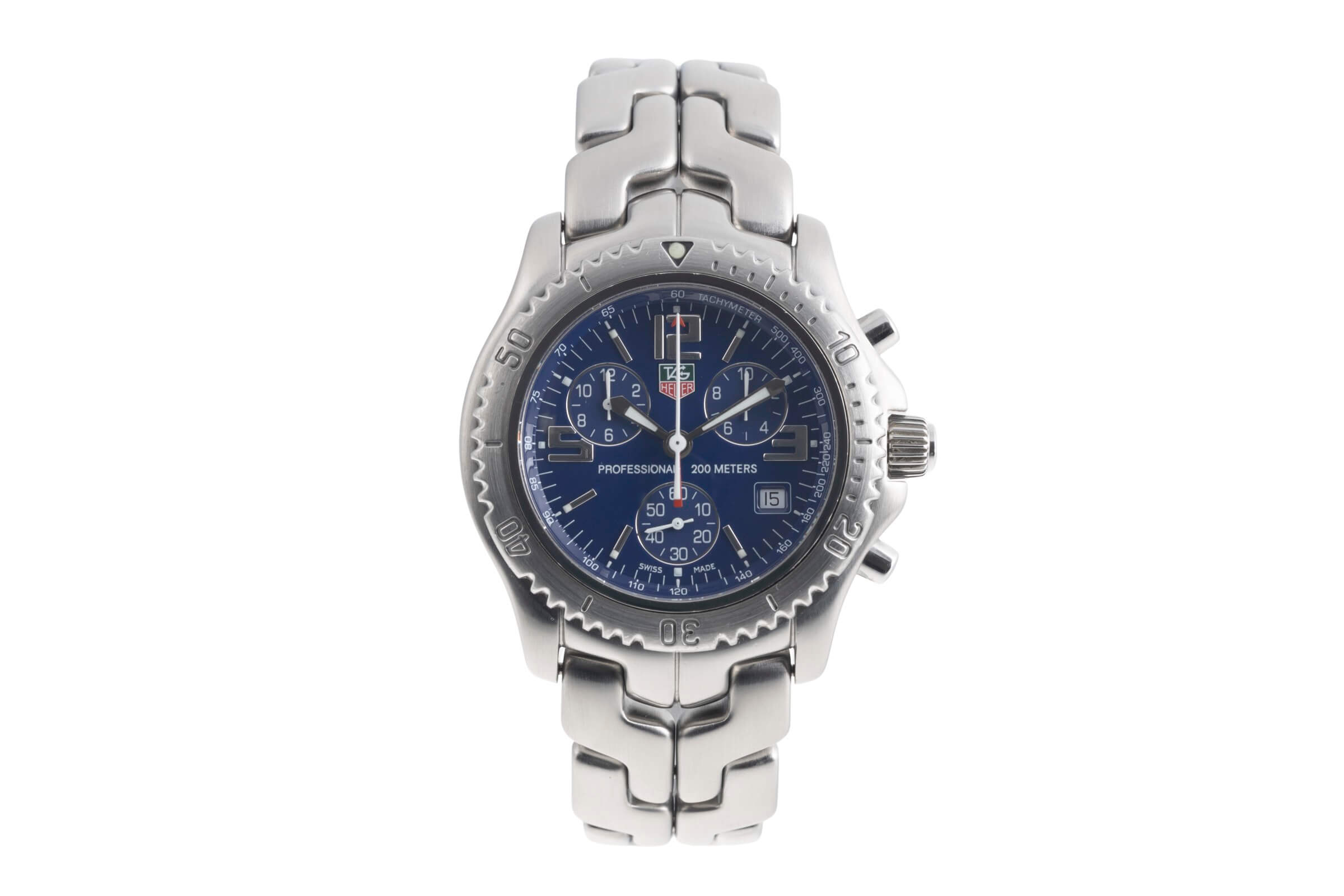 Tag Heuer Professional Chronograph Stahl Quarz Herrenuhr Ref. CT1110  [2501450]