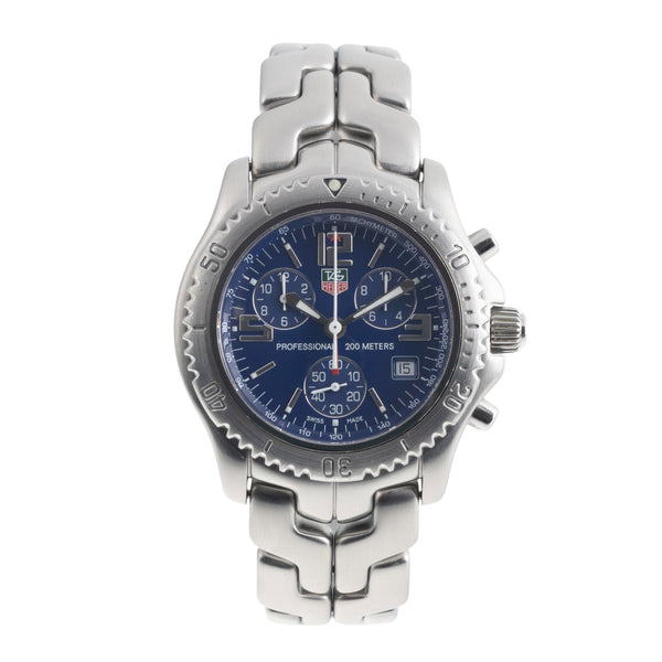 Tag Heuer Professional Chronograph Stahl Quarz Herrenuhr Ref. CT1110  [2501450]
