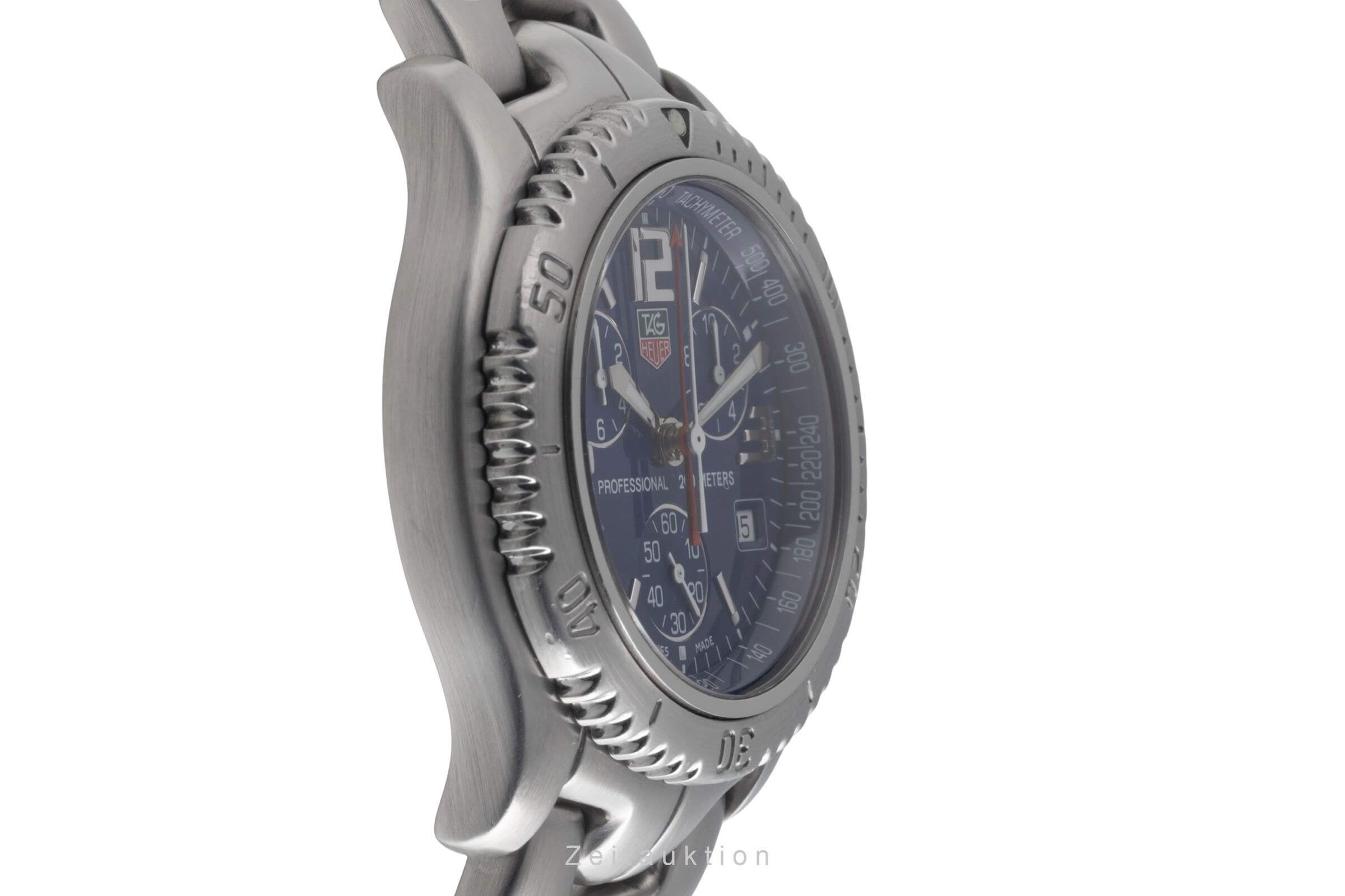Tag Heuer Professional Chronograph Stahl Quarz Herrenuhr Ref. CT1110  [2501450]