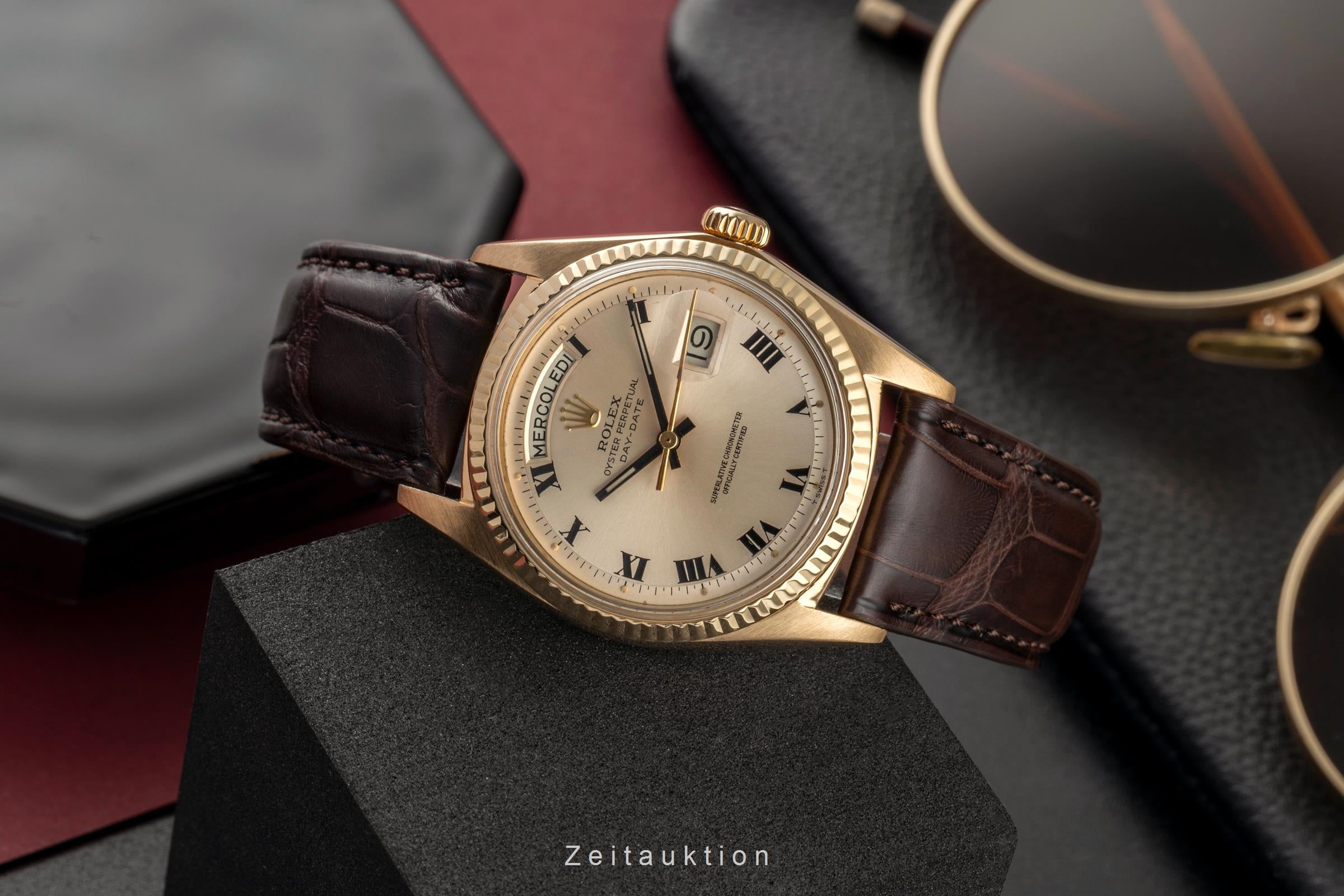 Rolex Day-Date 18k (0,750)  Automatik Herrenuhr Ref.1803 Vintage Klassiker [2501455]