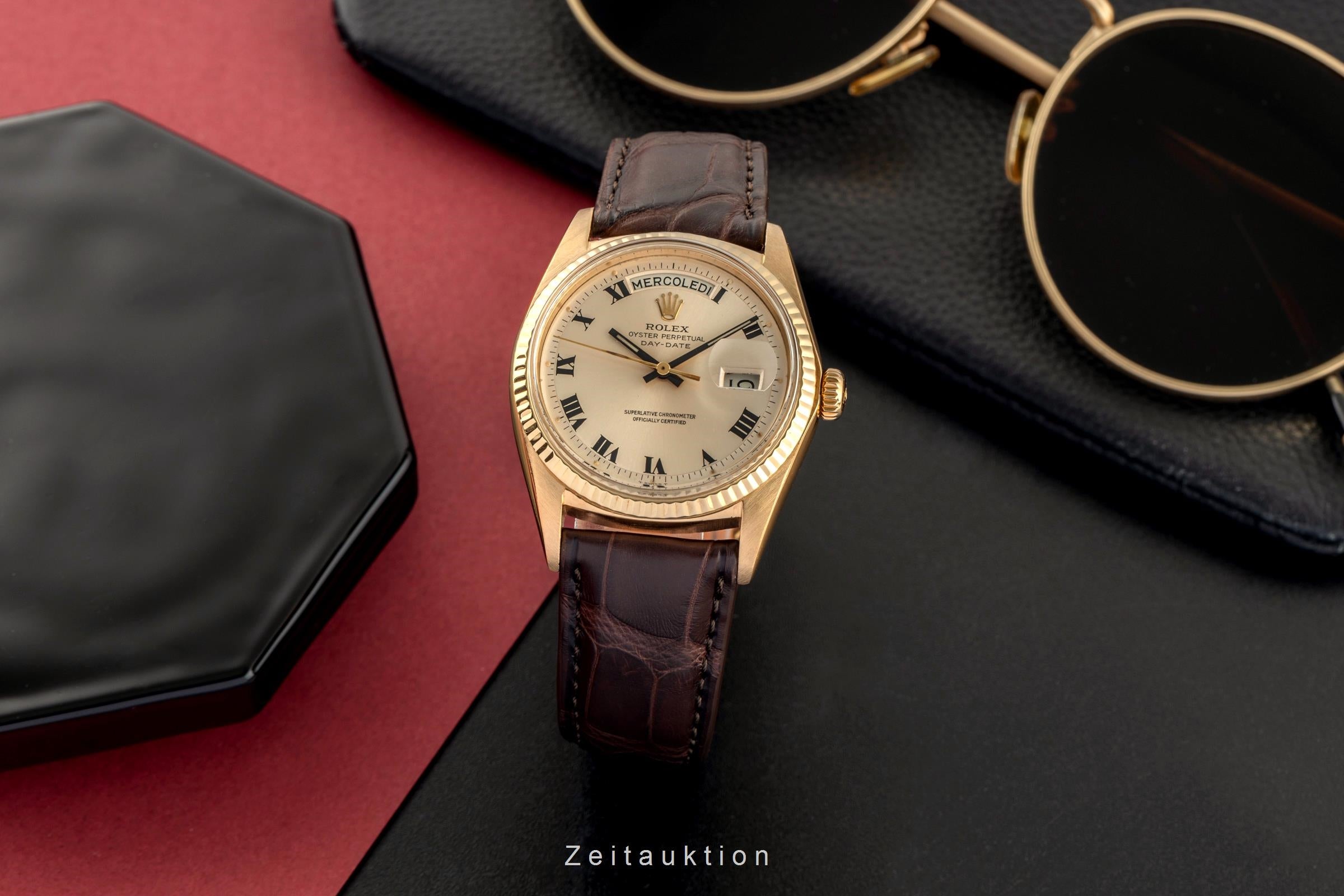 Rolex Day-Date 18k (0,750)  Automatik Herrenuhr Ref.1803 Vintage Klassiker [2501455]