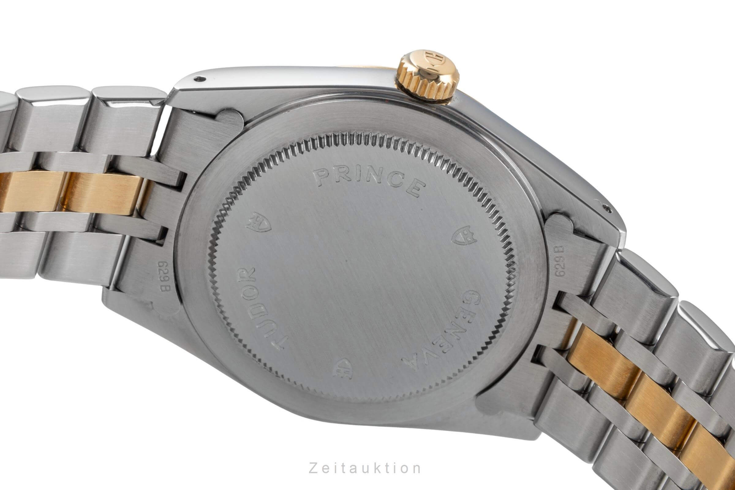 Tudor Prince Date acier / or  automatique montre pour hommes 74033  [2501457]