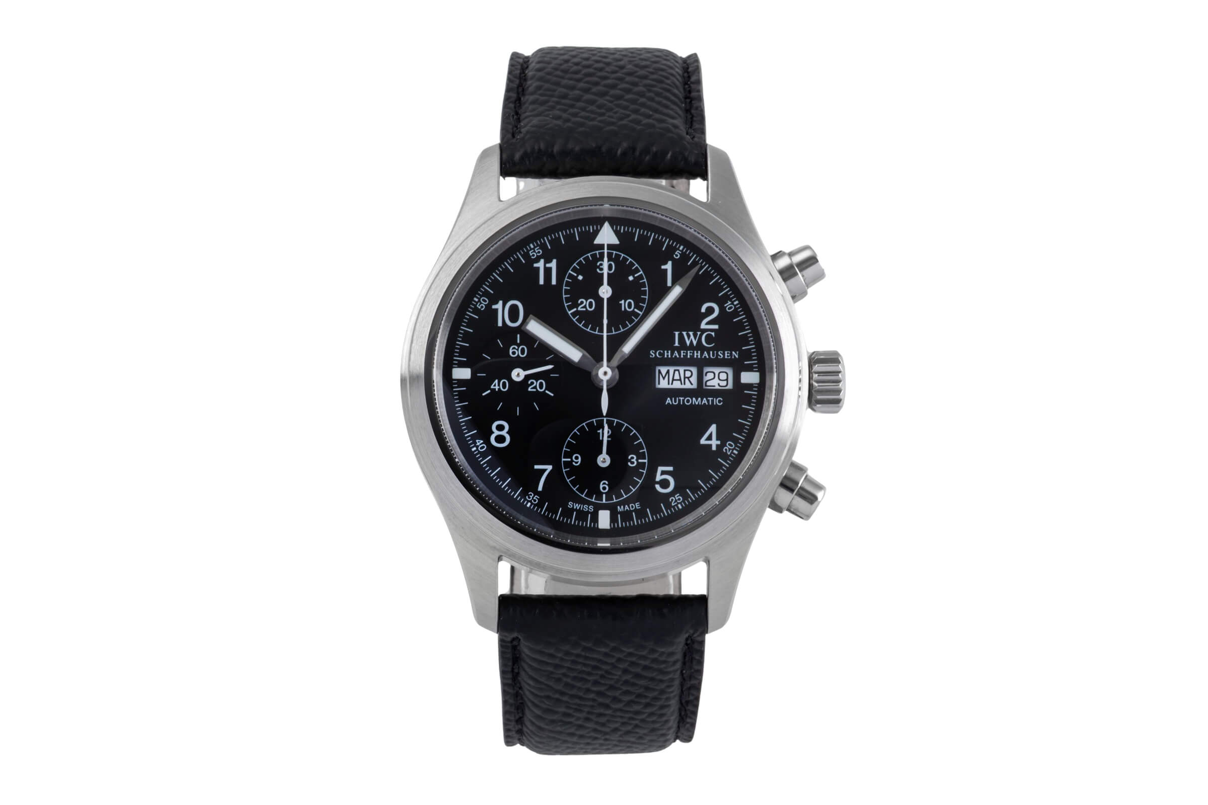 IWC Fliegerchronograph Chronograph Stahl Automatik Herrenuhr Ref. IW370602  [2501458]