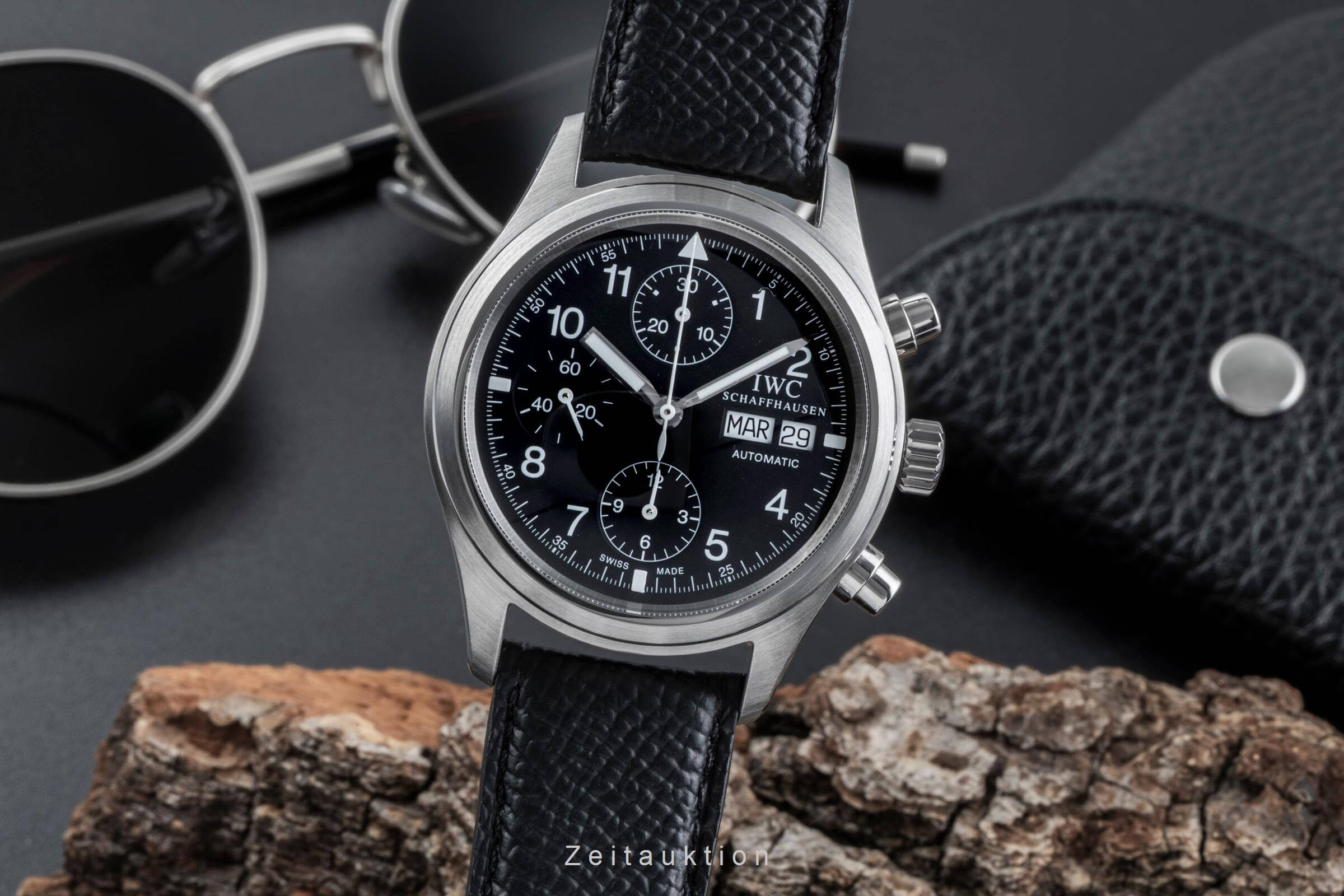 IWC Fliegerchronograph Chronograph Stahl Automatik Herrenuhr Ref. IW370602  [2501458]