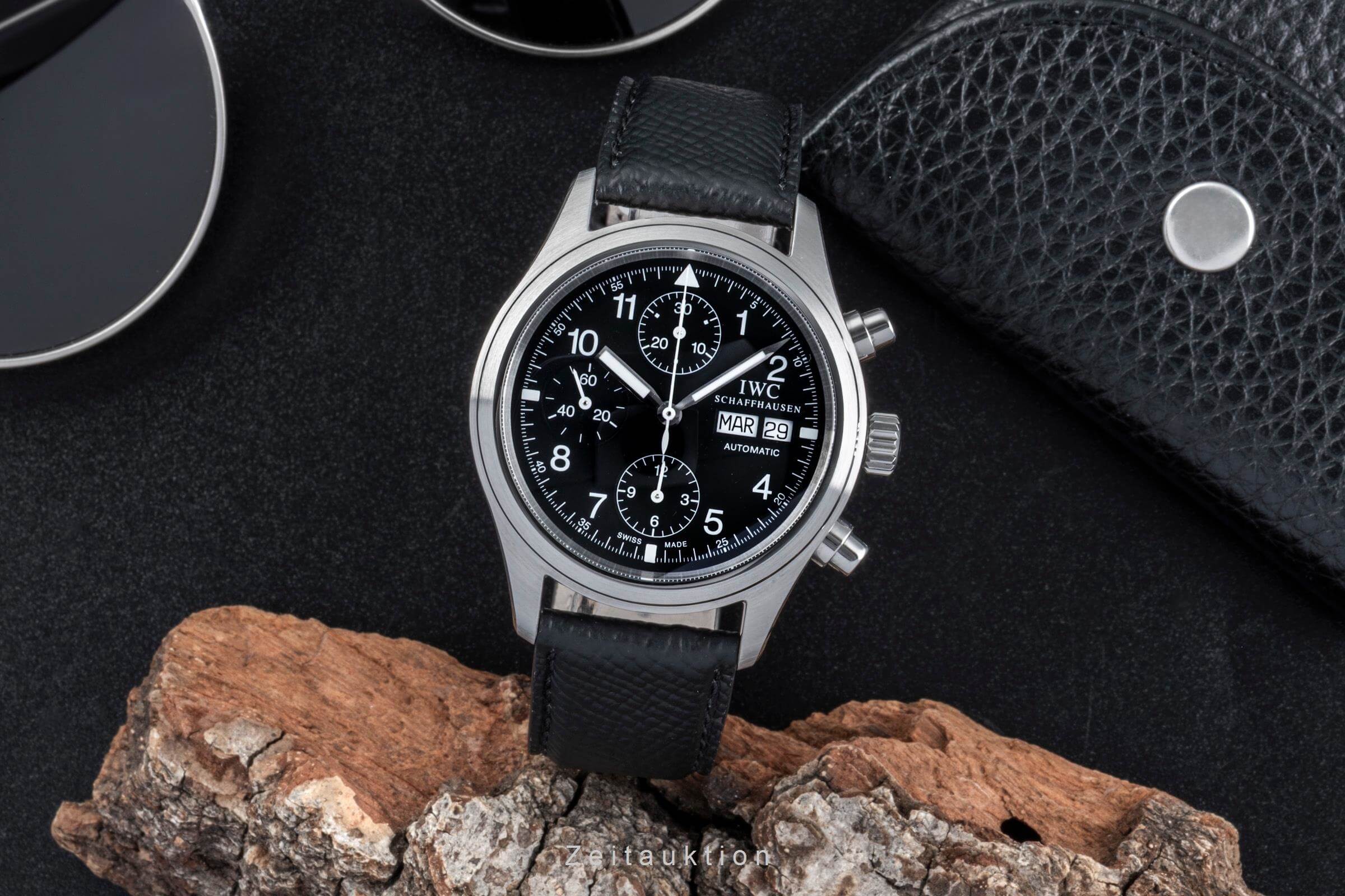 IWC Fliegerchronograph Chronograph Stahl Automatik Herrenuhr Ref. IW370602  [2501458]