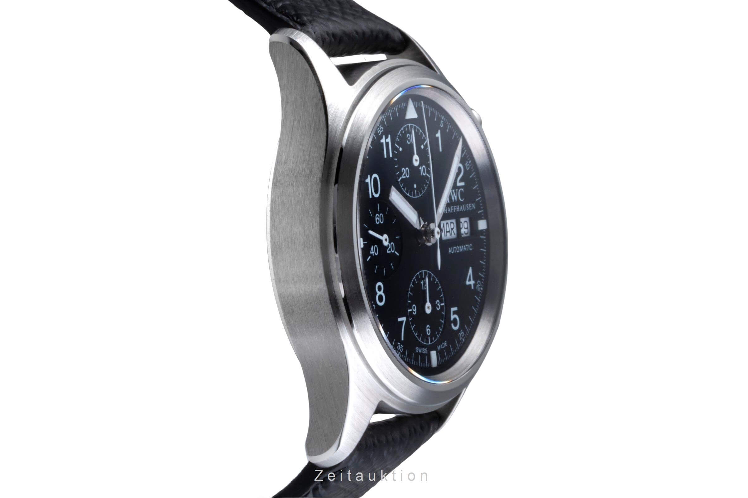 IWC Fliegerchronograph Chronograph Stahl Automatik Herrenuhr Ref. IW370602  [2501458]