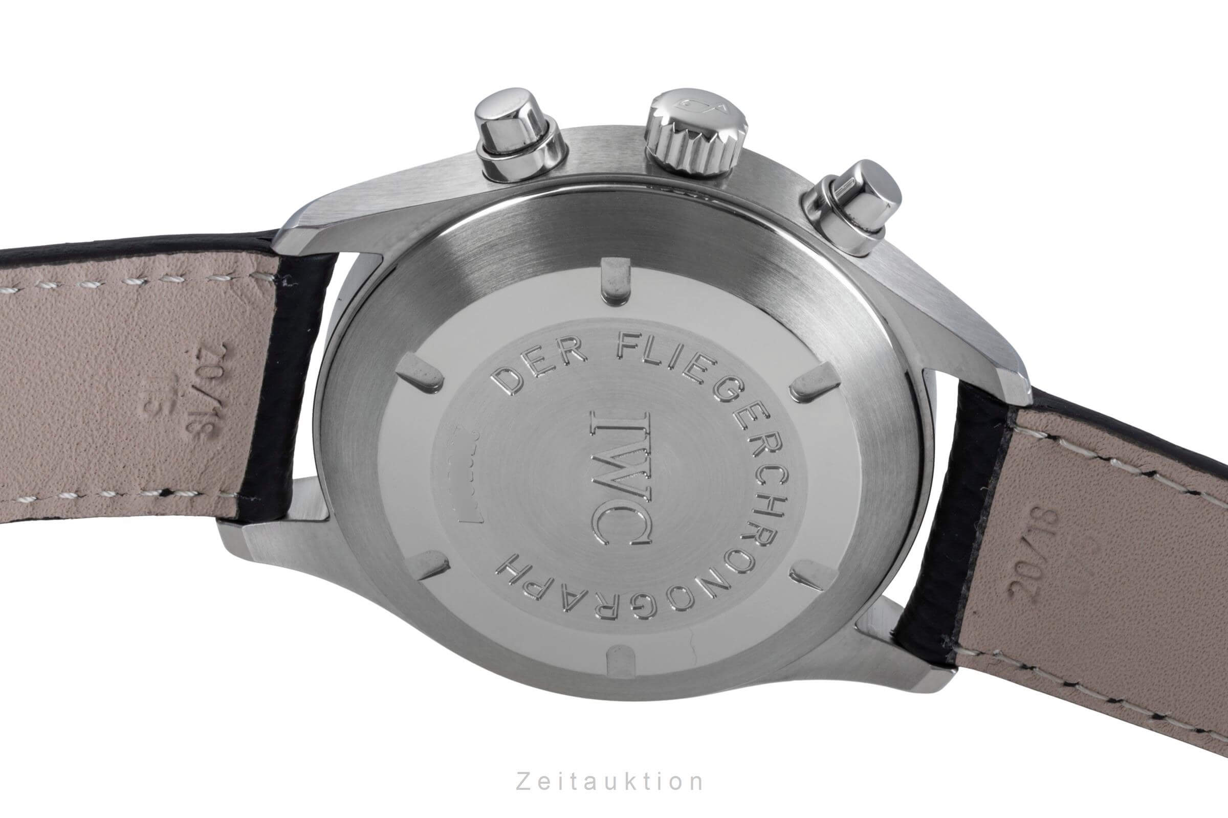 IWC Fliegerchronograph Chronograph Stahl Automatik Herrenuhr Ref. IW370602  [2501458]