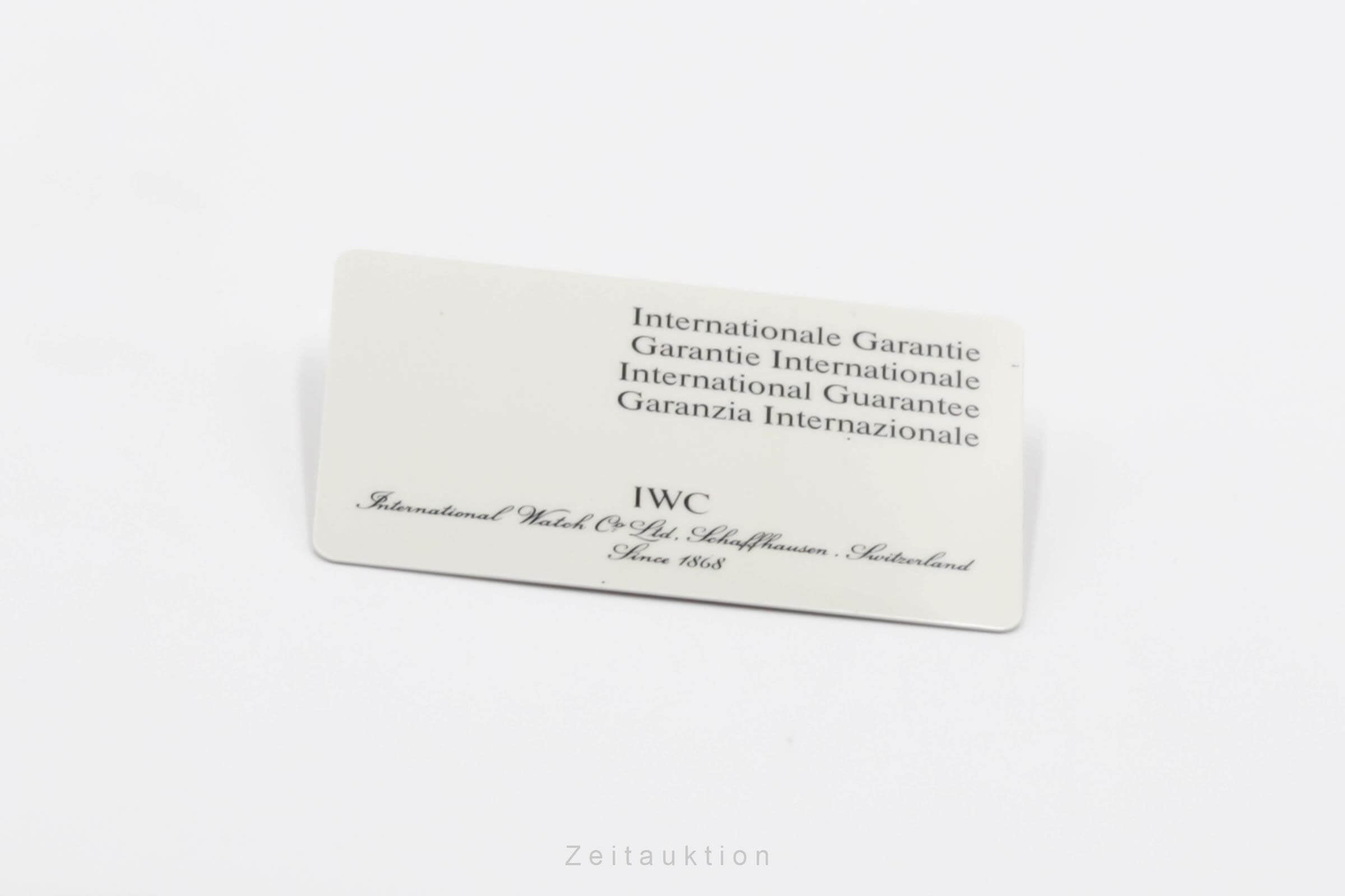 IWC Fliegerchronograph Chronograph Stahl Automatik Herrenuhr Ref. IW370602  [2501458]