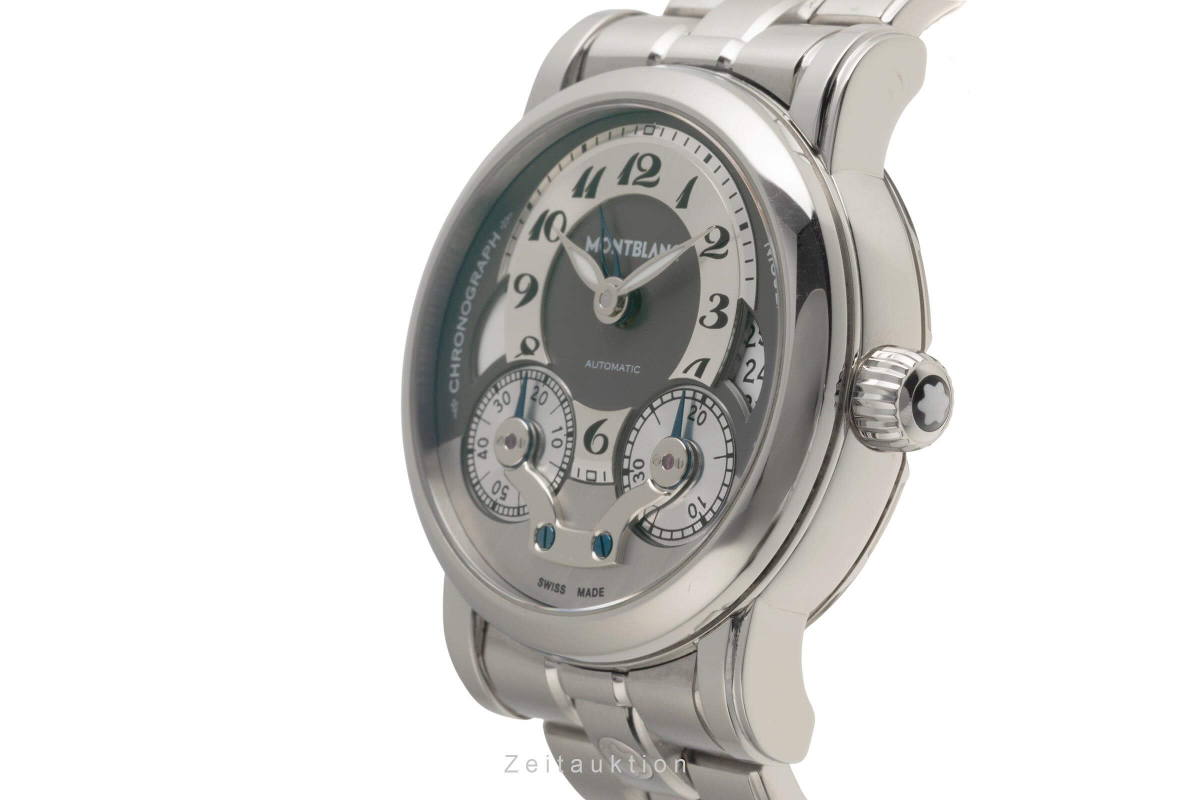 Montblanc Nicolas Rieussec chronograph steel automatic men's watch 7138 LP: 11800EUR  [2501462]