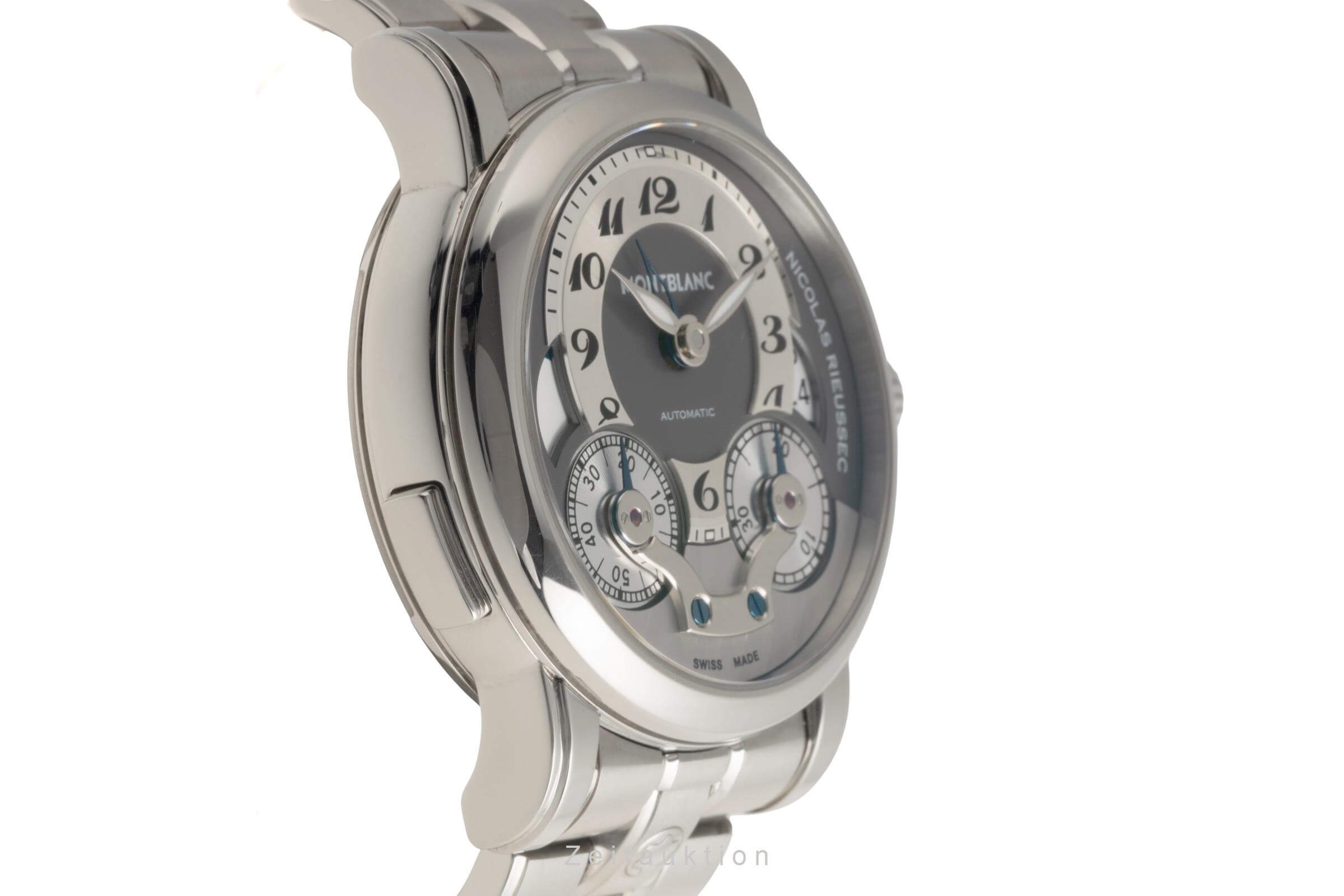 Montblanc Nicolas Rieussec chronograph steel automatic Kal. MB