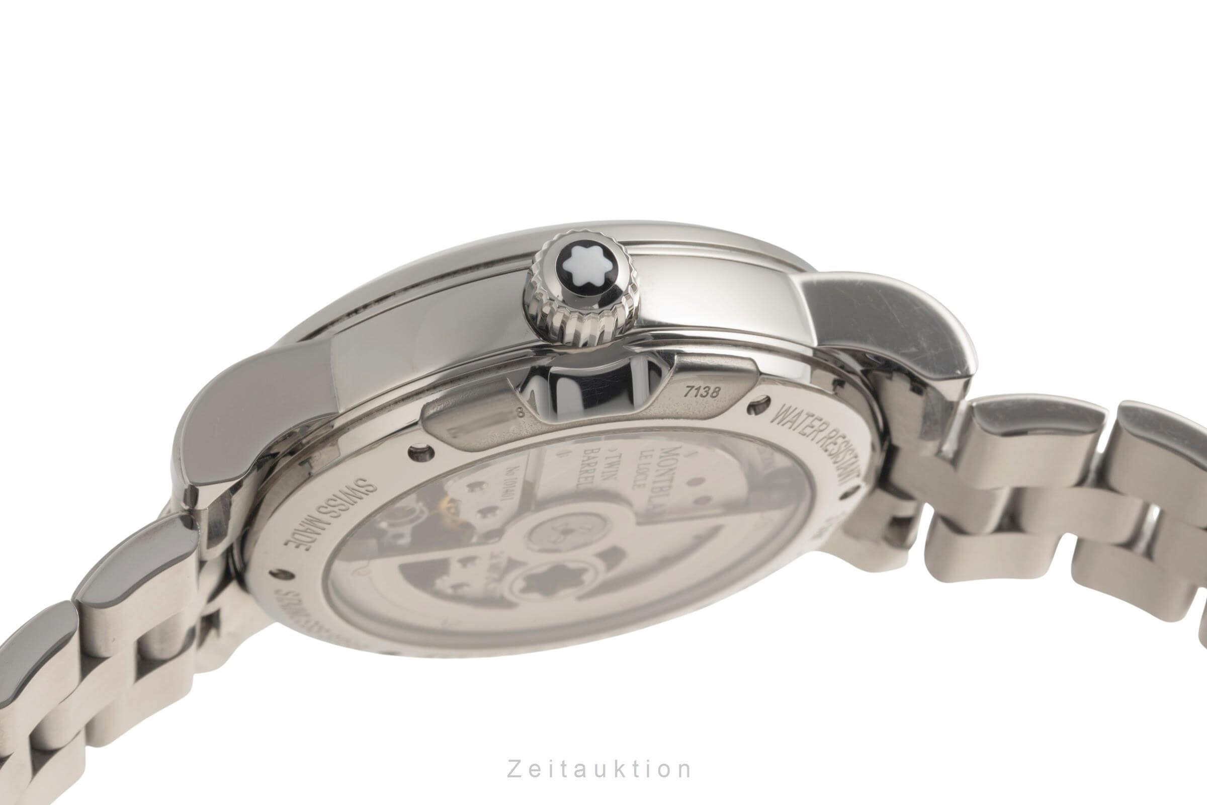 Montblanc Nicolas Rieussec chronograph steel automatic men's watch 7138 LP: 11800EUR  [2501462]