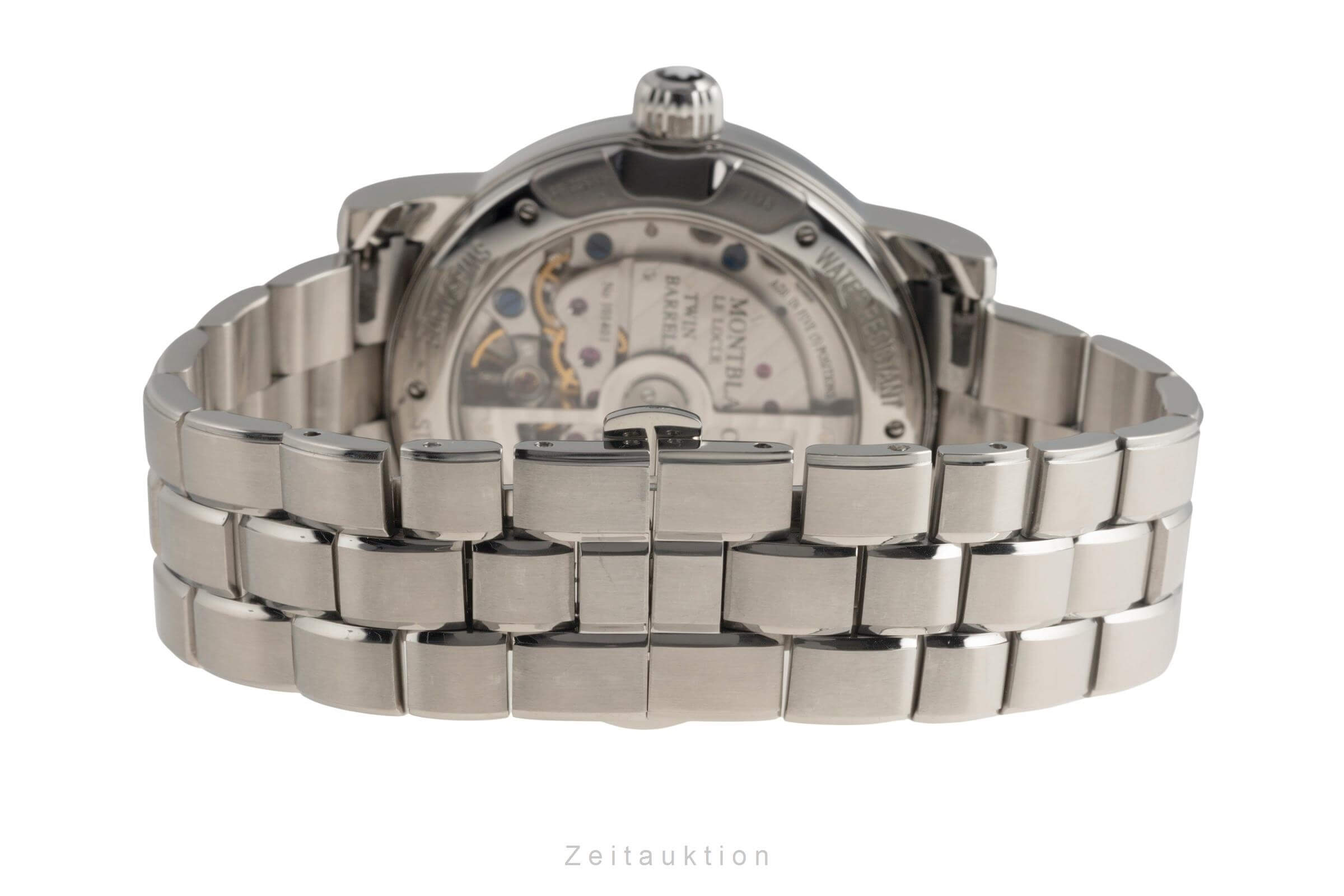 Montblanc Nicolas Rieussec chronograph steel automatic men's watch 7138 LP: 11800EUR  [2501462]